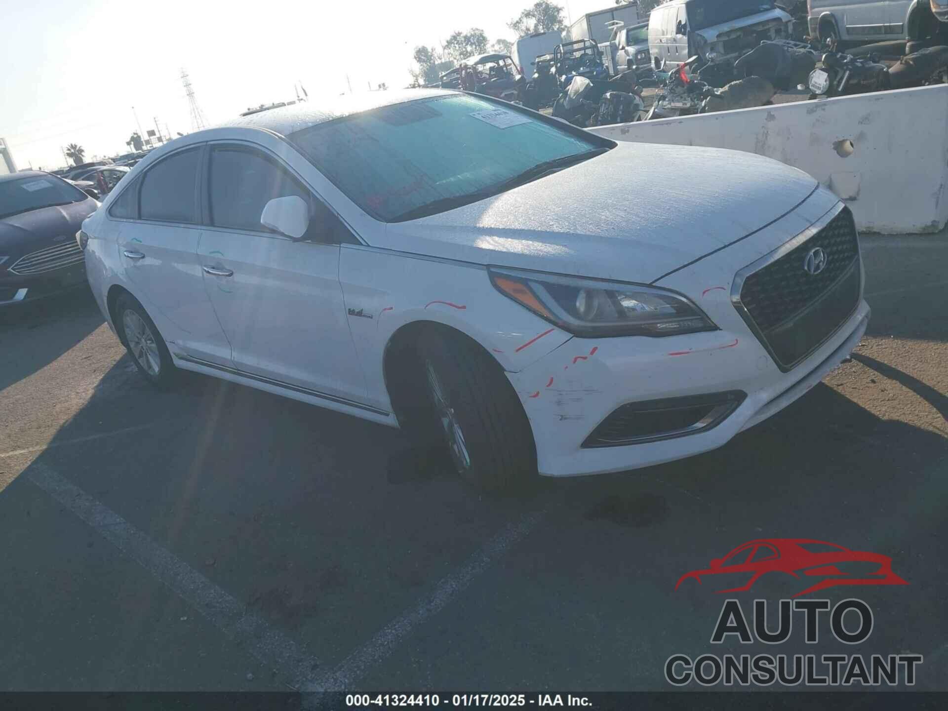 HYUNDAI SONATA HYBRID 2017 - KMHE24L16HA045795