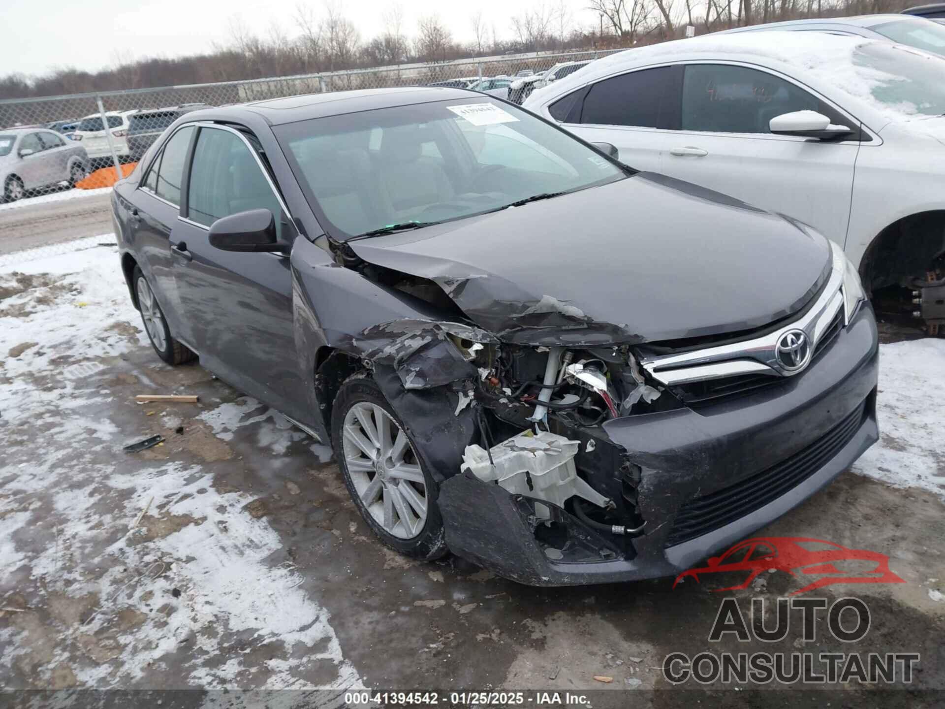 TOYOTA CAMRY 2012 - 4T4BF1FK6CR175616