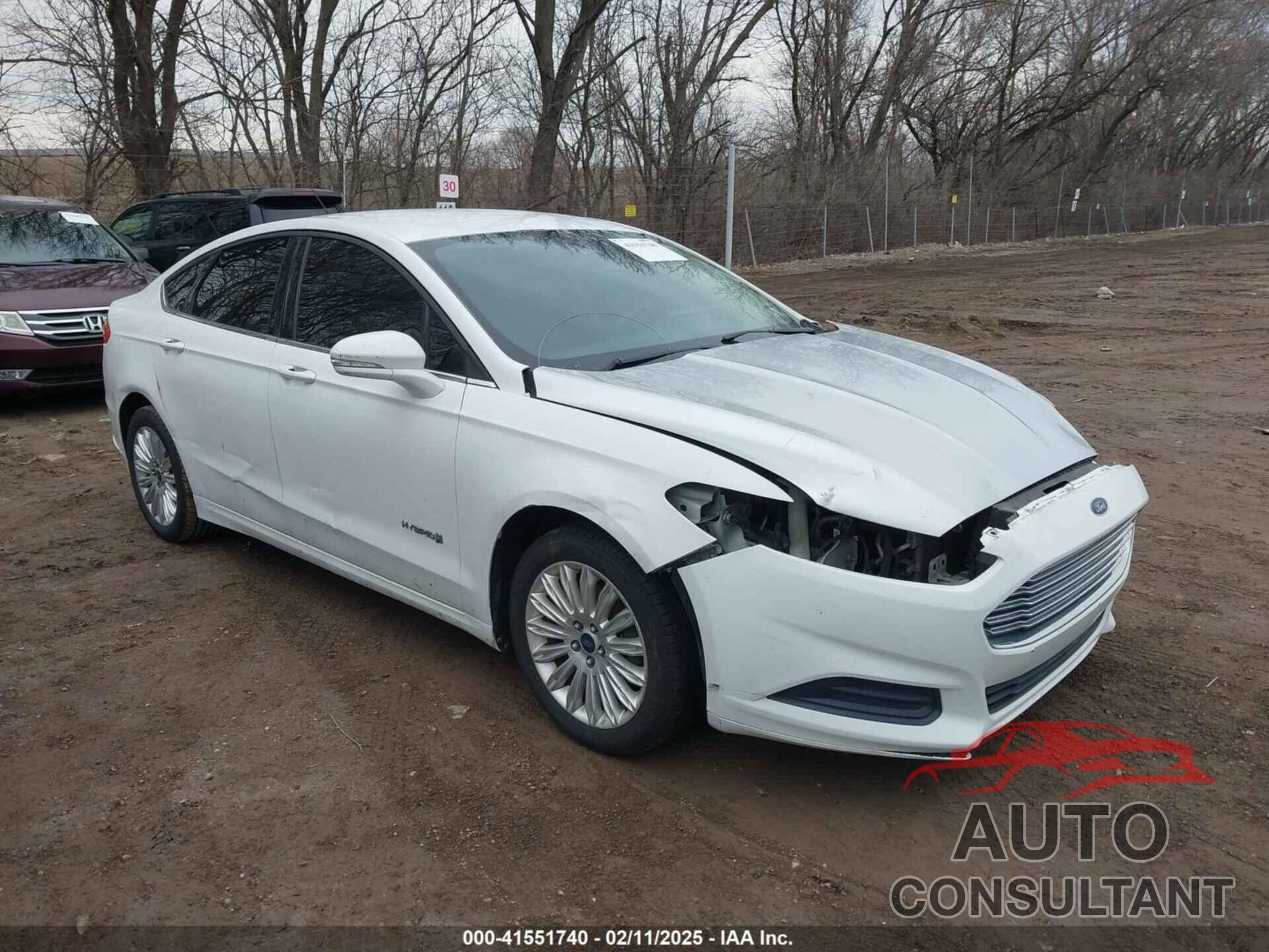FORD FUSION HYBRID 2013 - 3FA6P0LU9DR312270