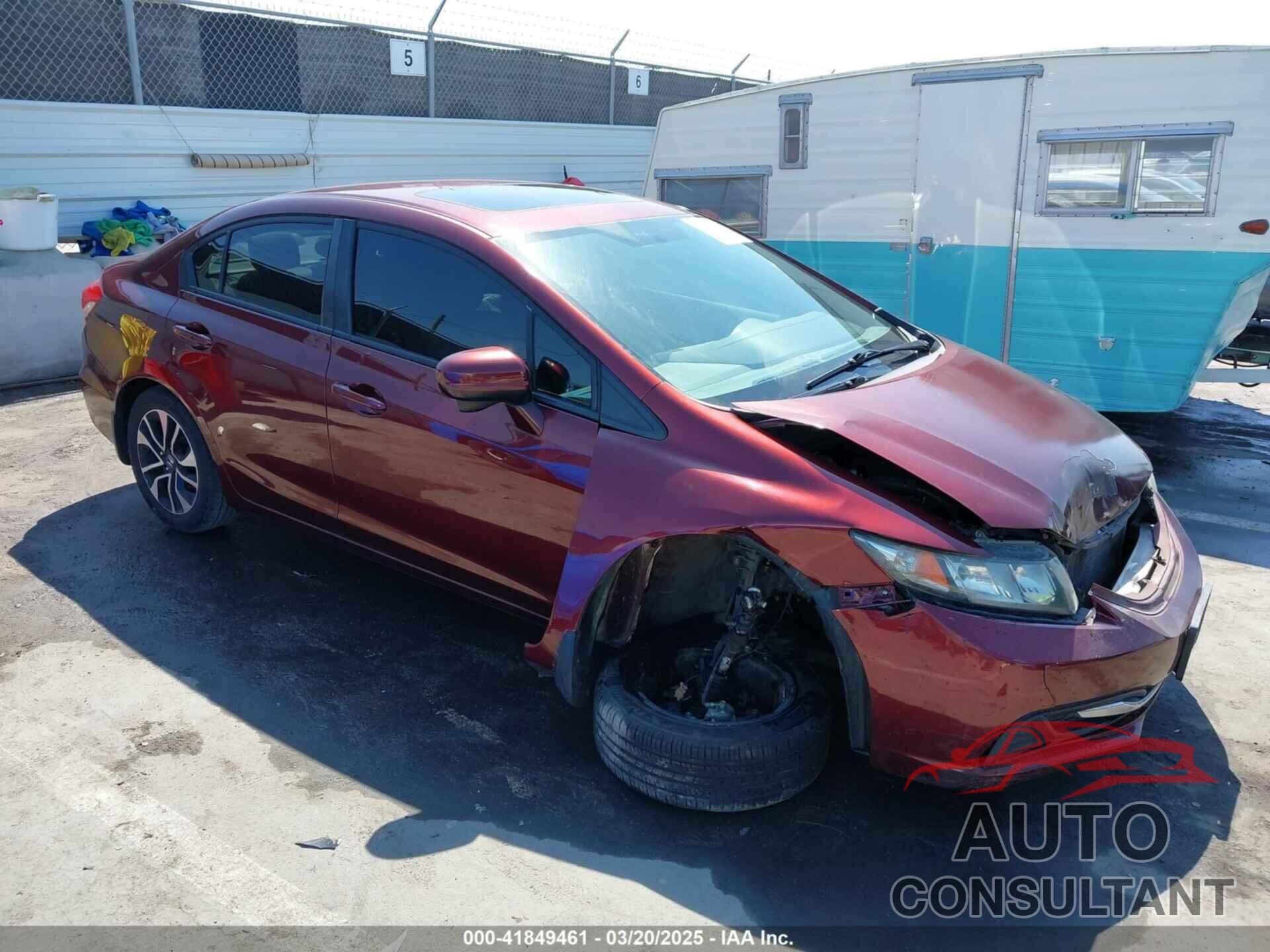 HONDA CIVIC 2014 - 19XFB2F81EE270933