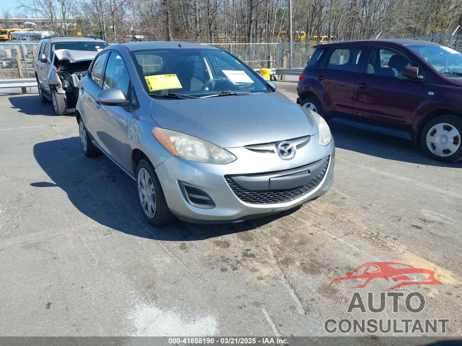 MAZDA MAZDA2 2011 - JM1DE1HY2B0105631