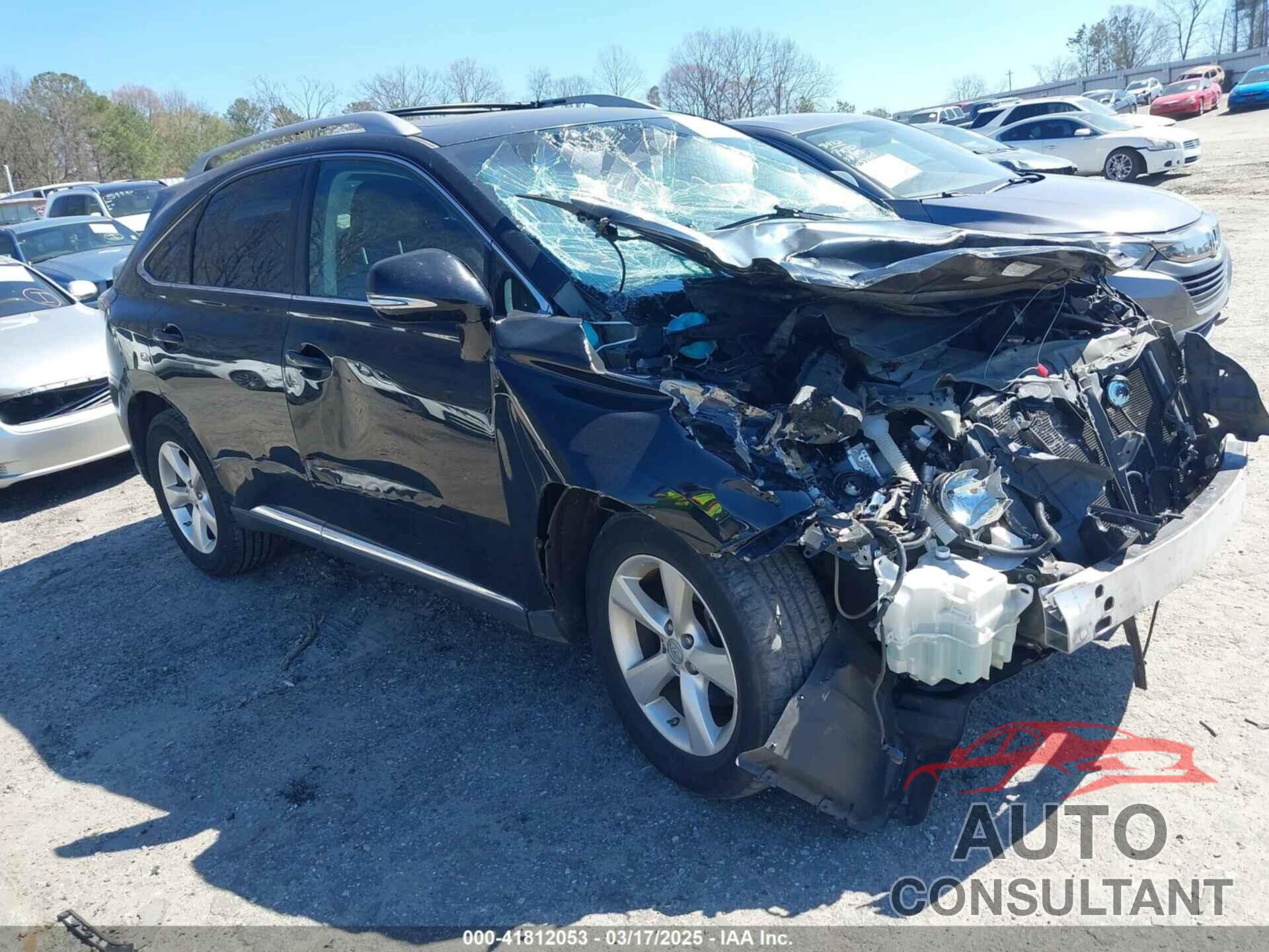 LEXUS RX 350 2010 - 2T2BK1BA2AC045426