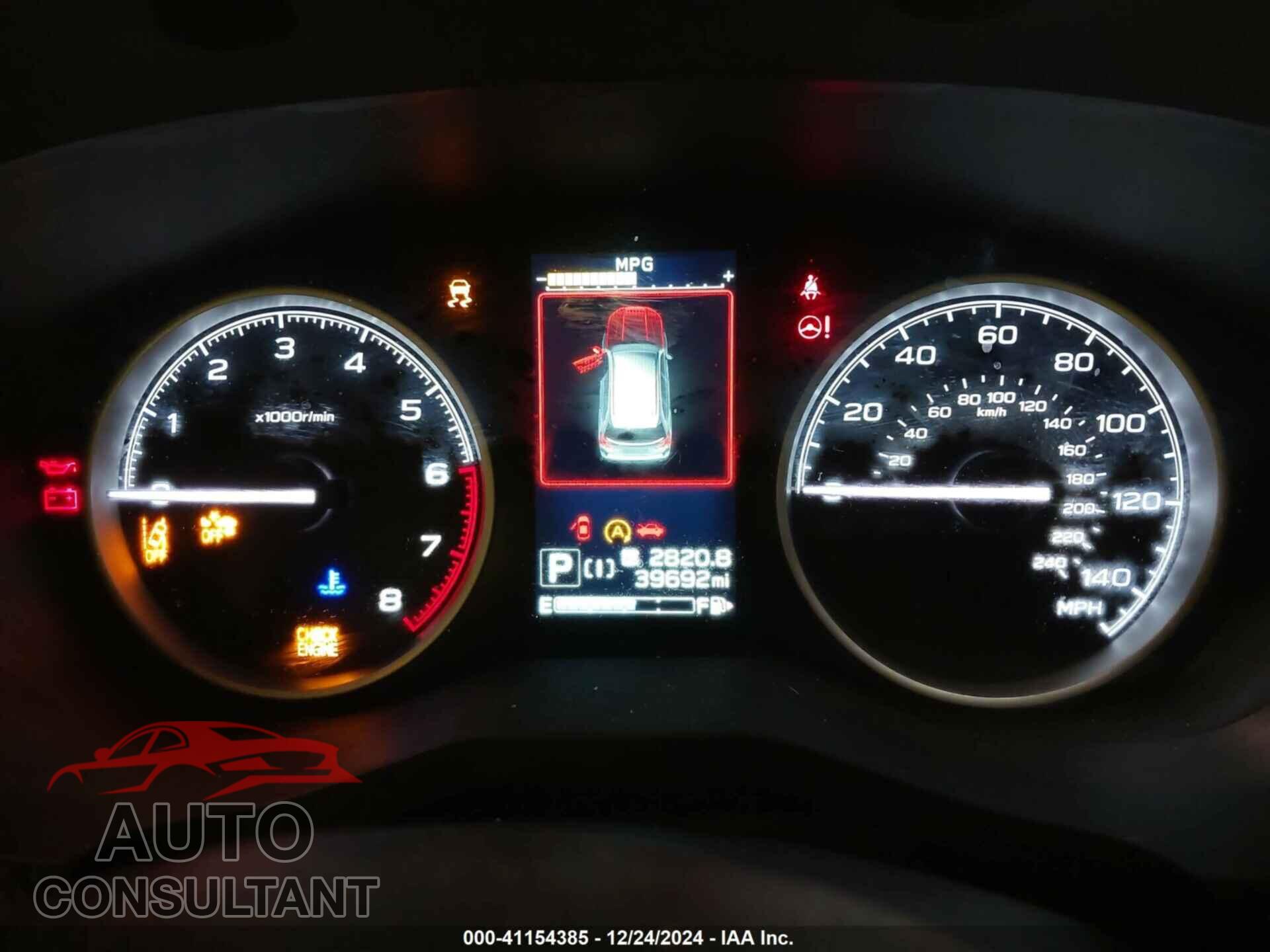 SUBARU FORESTER 2019 - JF2SKAEC0KH547996