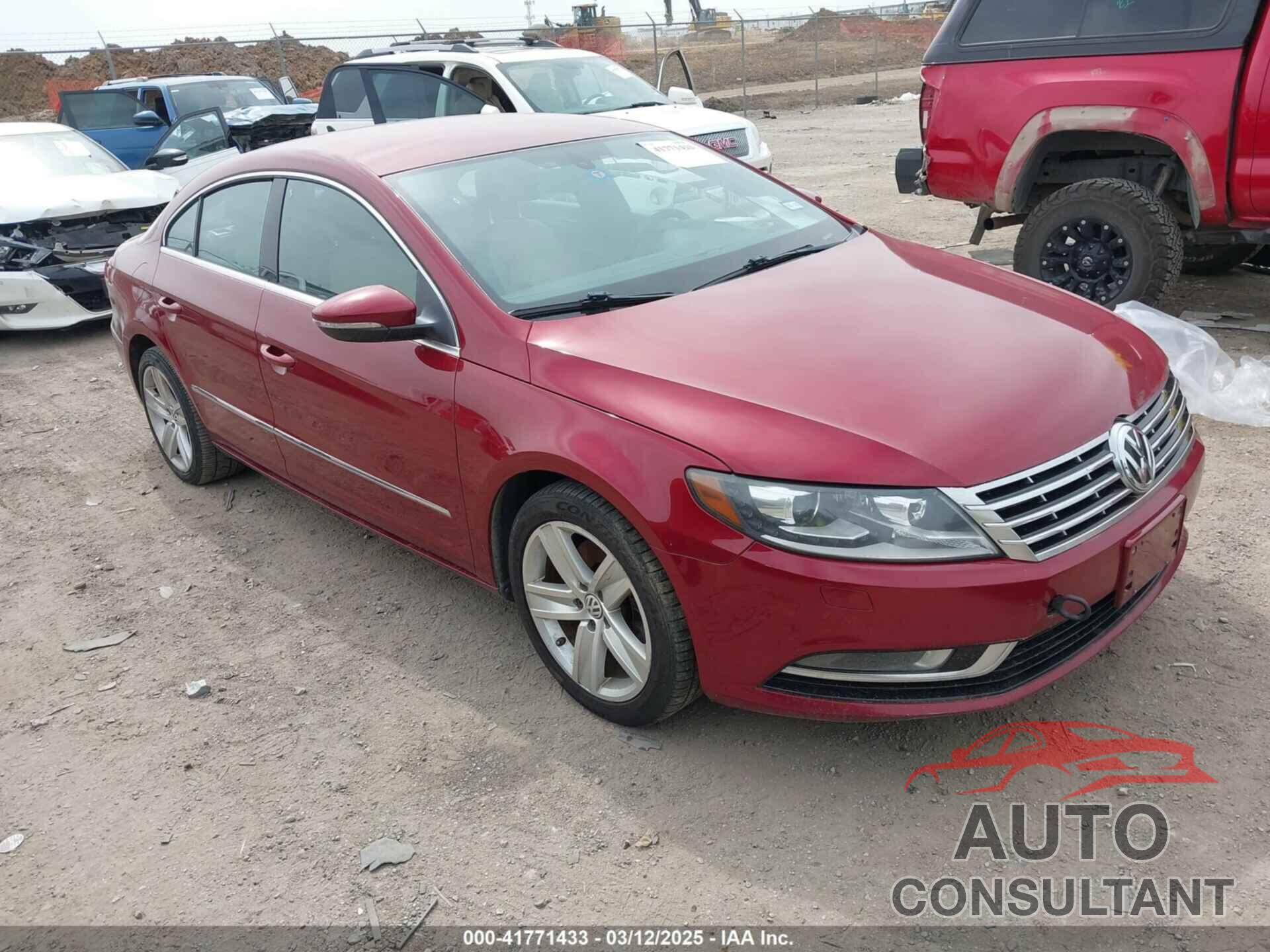 VOLKSWAGEN CC 2014 - WVWBN7AN2EE540358
