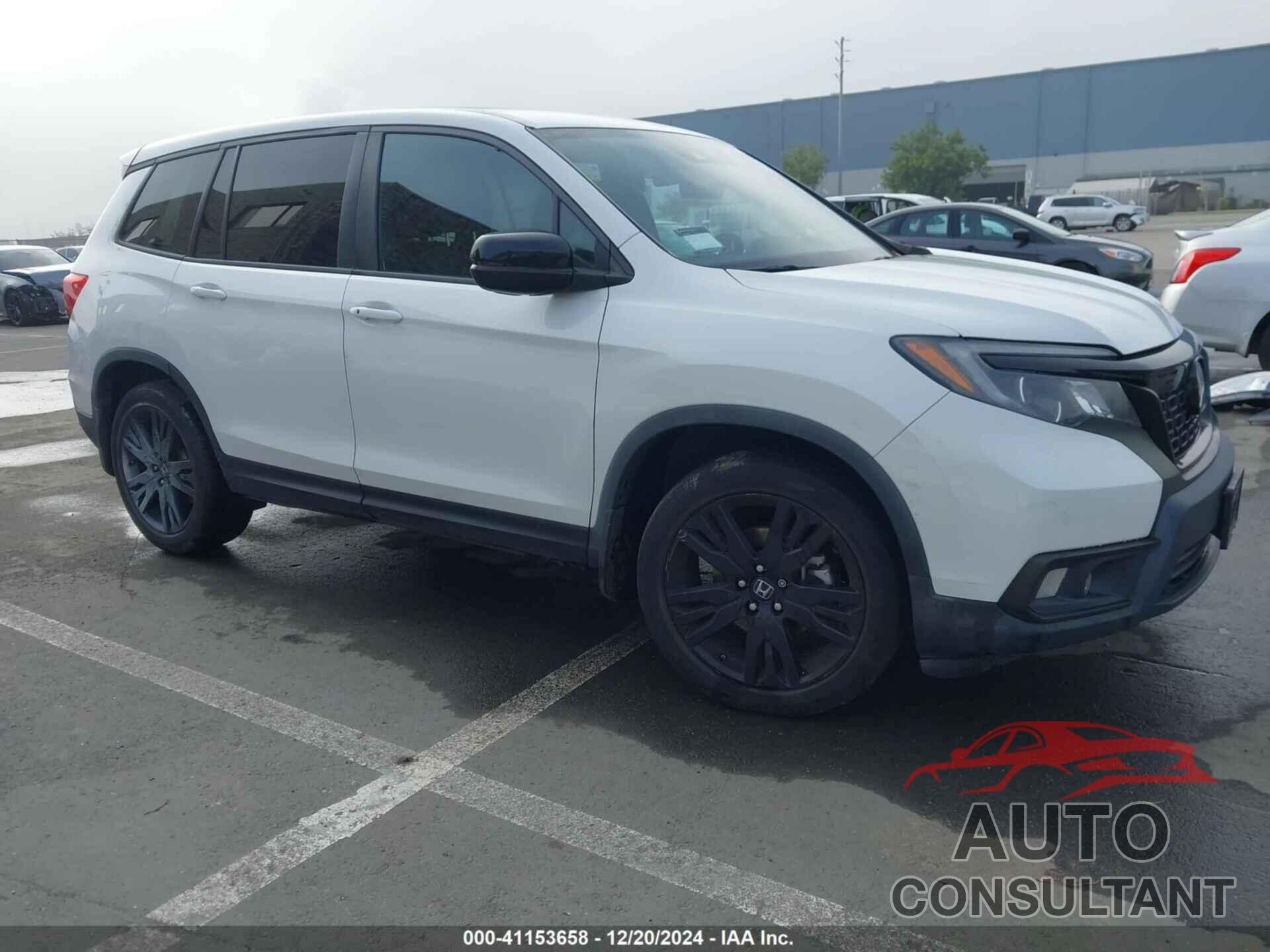 HONDA PASSPORT 2019 - 5FNYF7H23KB009733