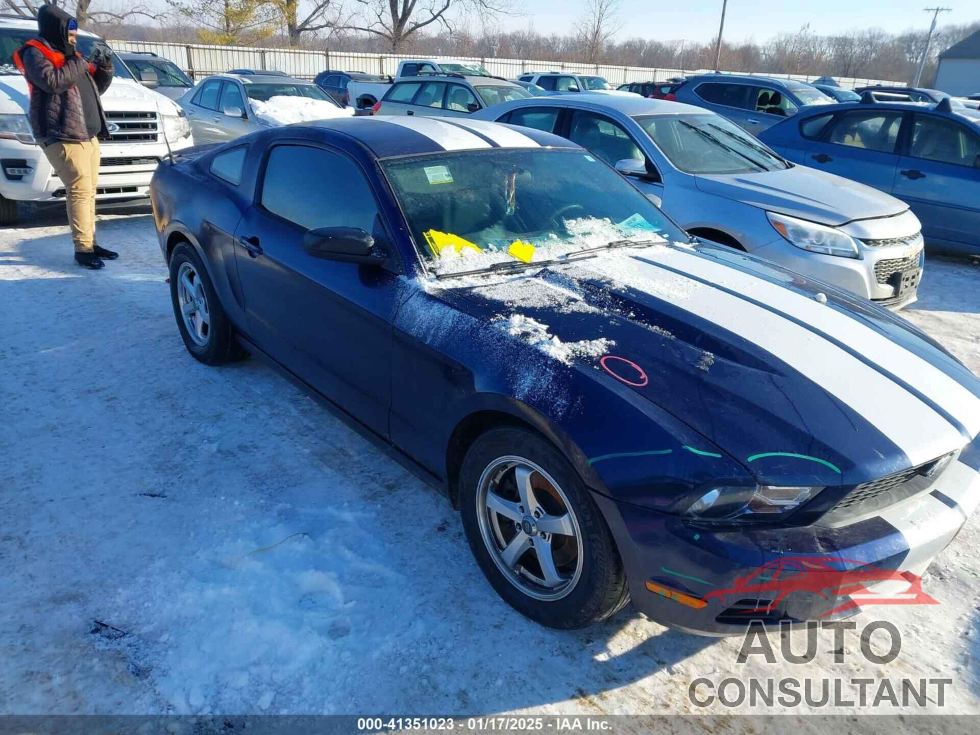 FORD MUSTANG 2012 - 1ZVBP8AM8C5243130