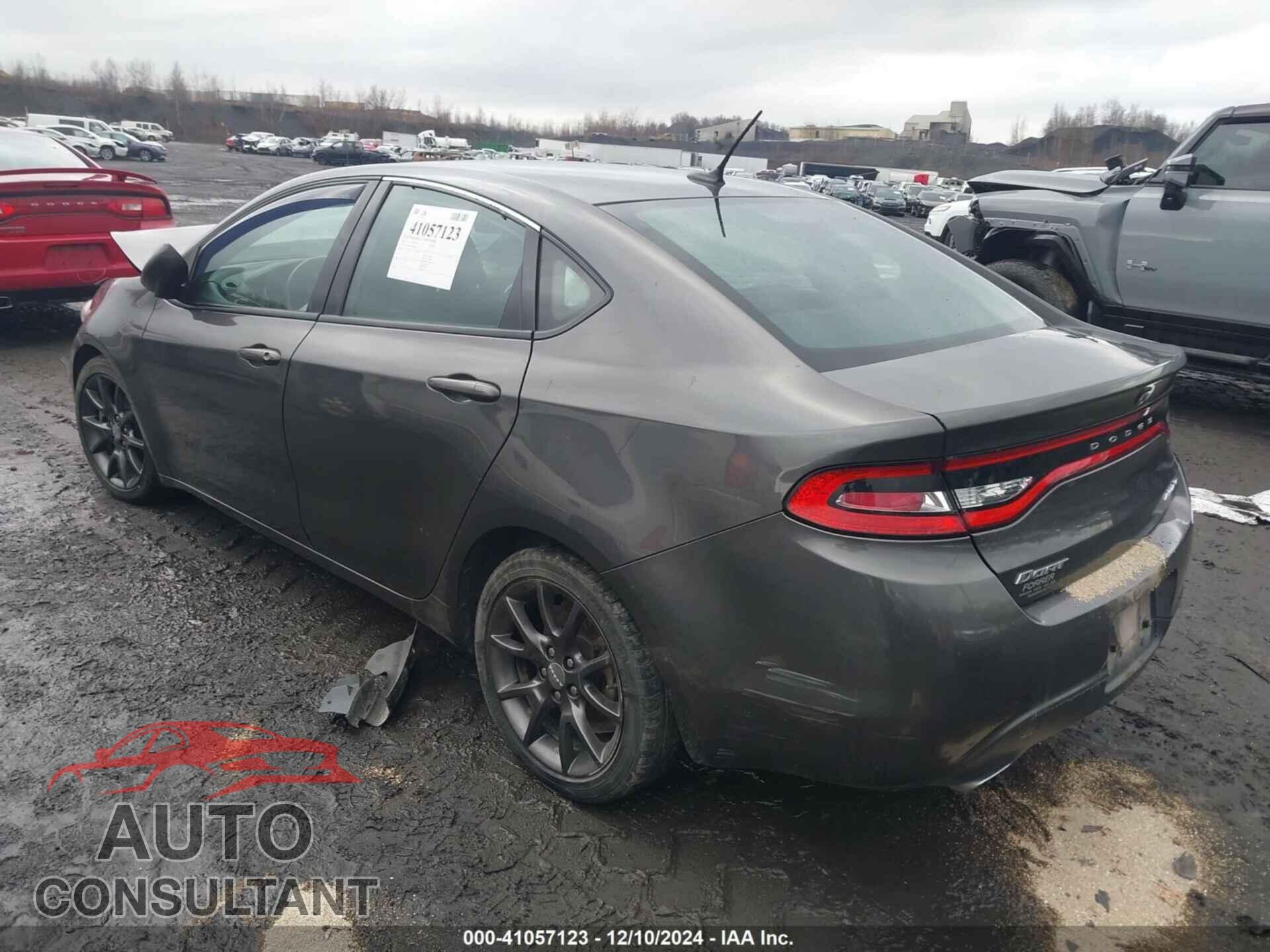 DODGE DART 2015 - 1C3CDFBB0FD266997