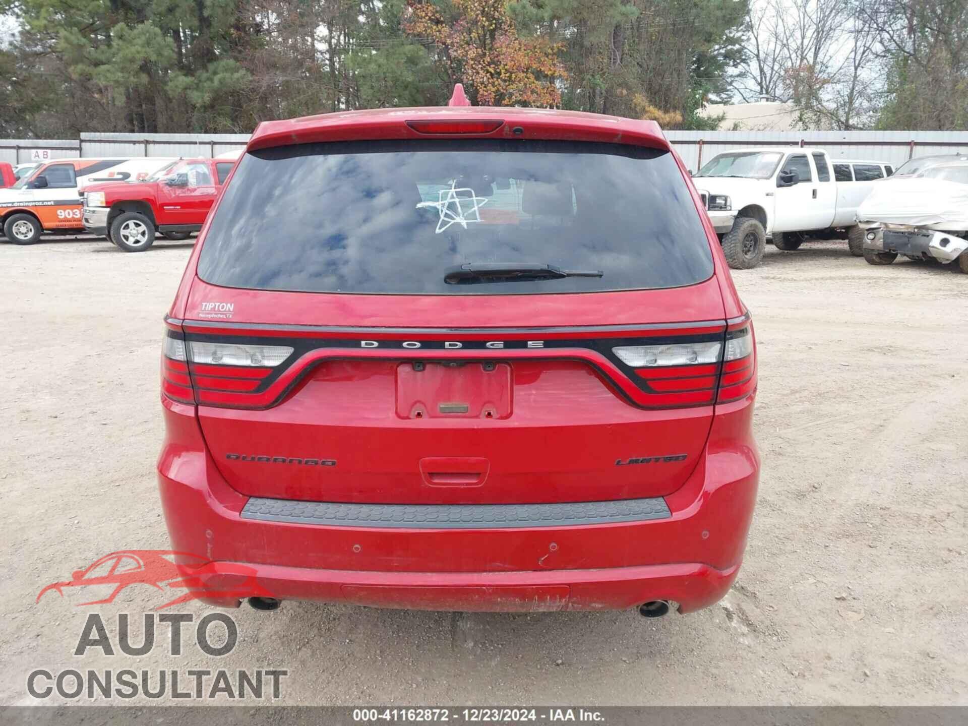 DODGE DURANGO 2016 - 1C4RDHDG5GC502741