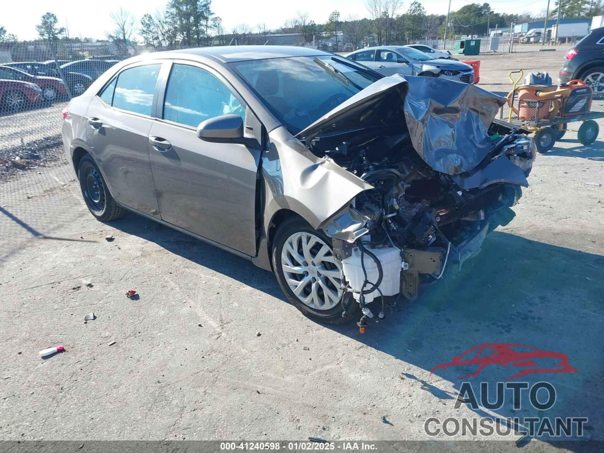 TOYOTA COROLLA 2017 - 2T1BURHE5HC953970