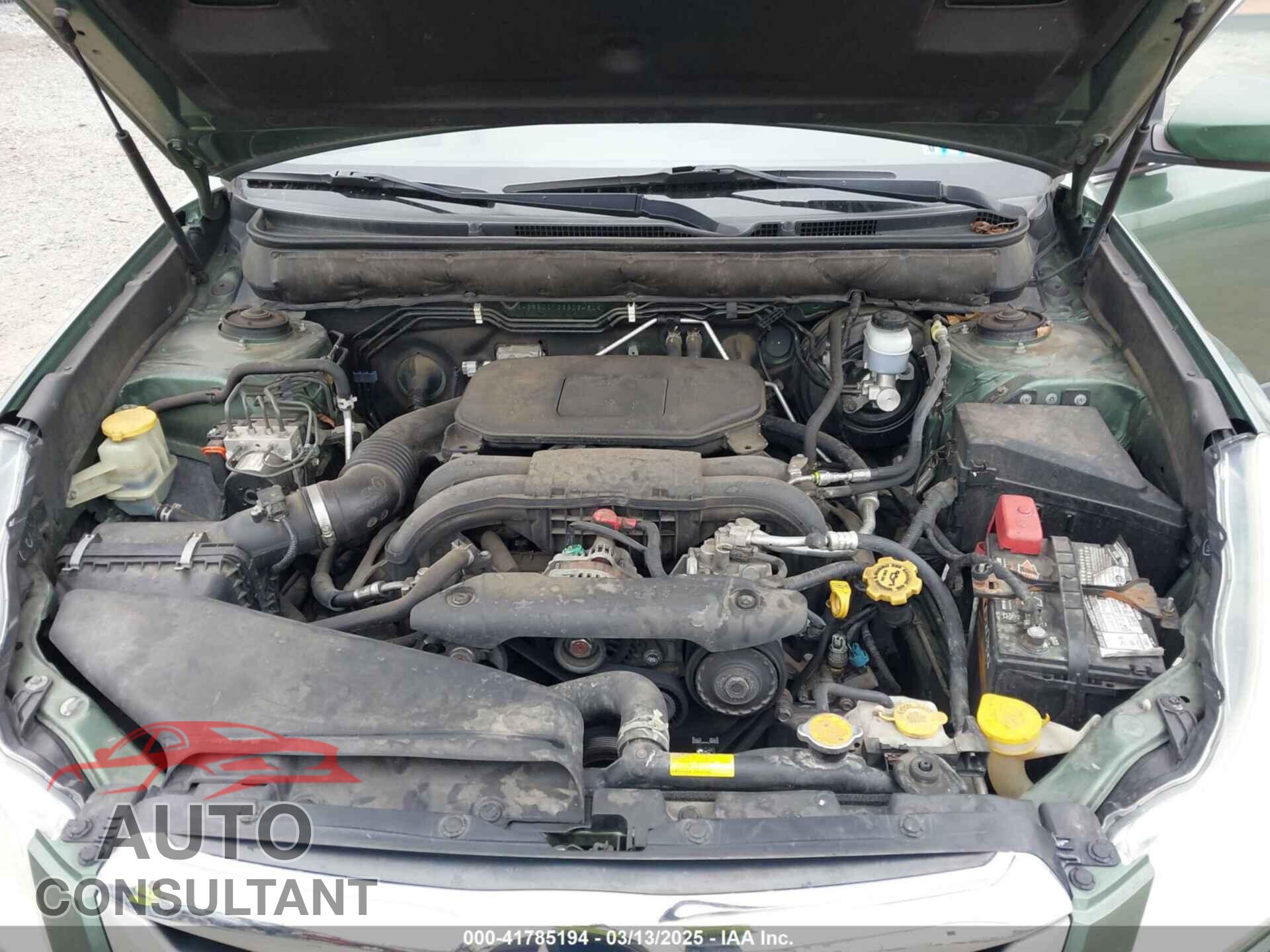 SUBARU OUTBACK 2012 - 4S4BRBCC1C3303450
