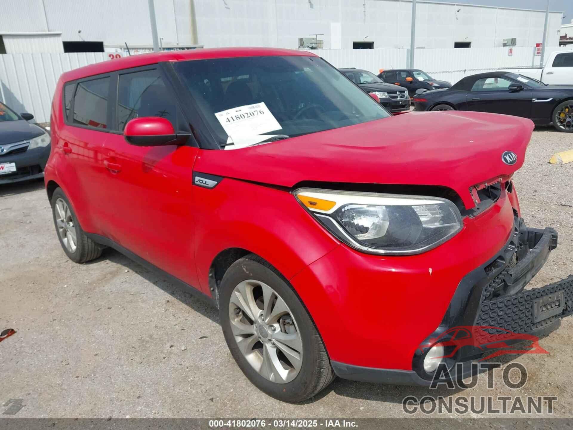 KIA SOUL 2016 - KNDJP3A53G7840318