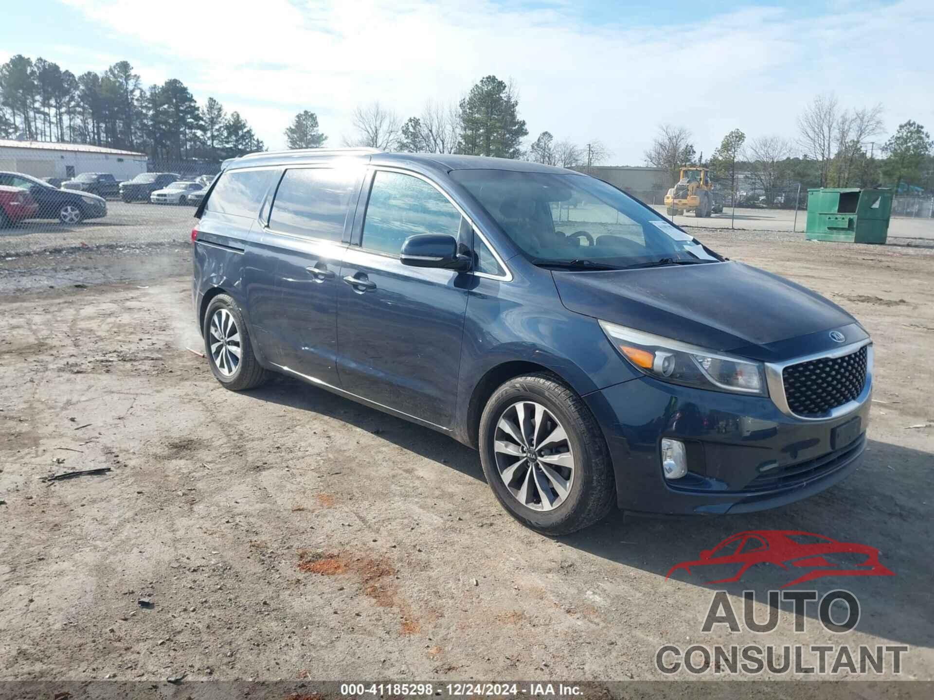 KIA SEDONA 2015 - KNDMC5C14F6013446