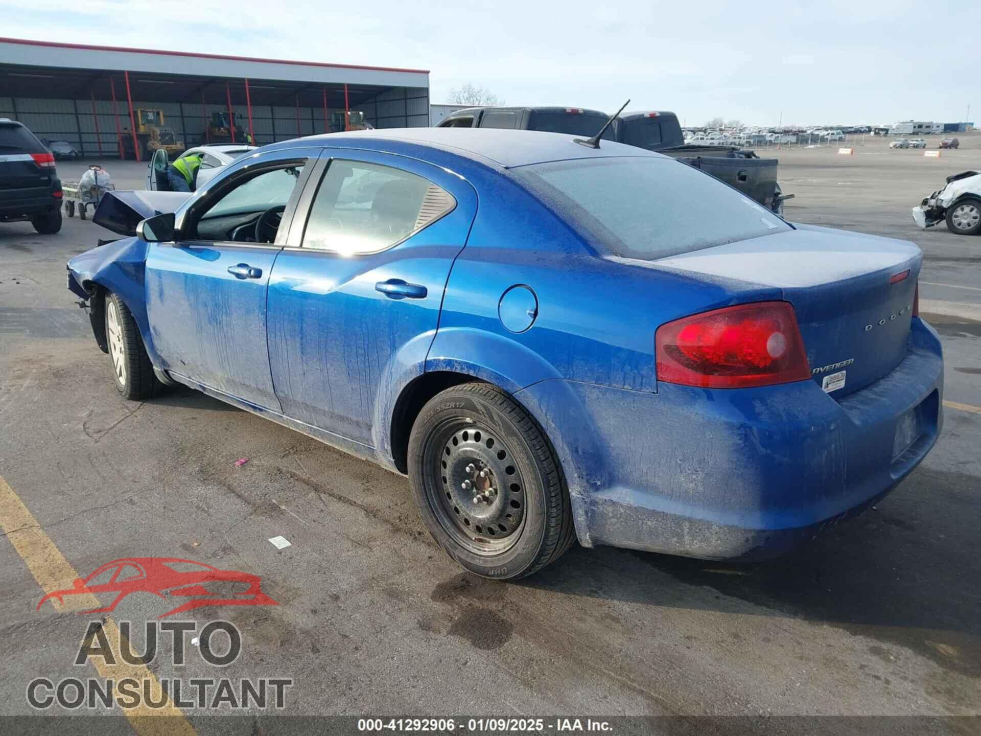 DODGE AVENGER 2013 - 1C3CDZAB1DN651012