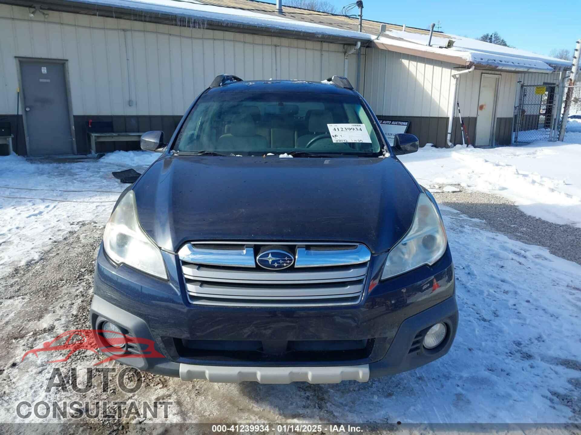 SUBARU OUTBACK 2014 - 4S4BRCDC3E3278994