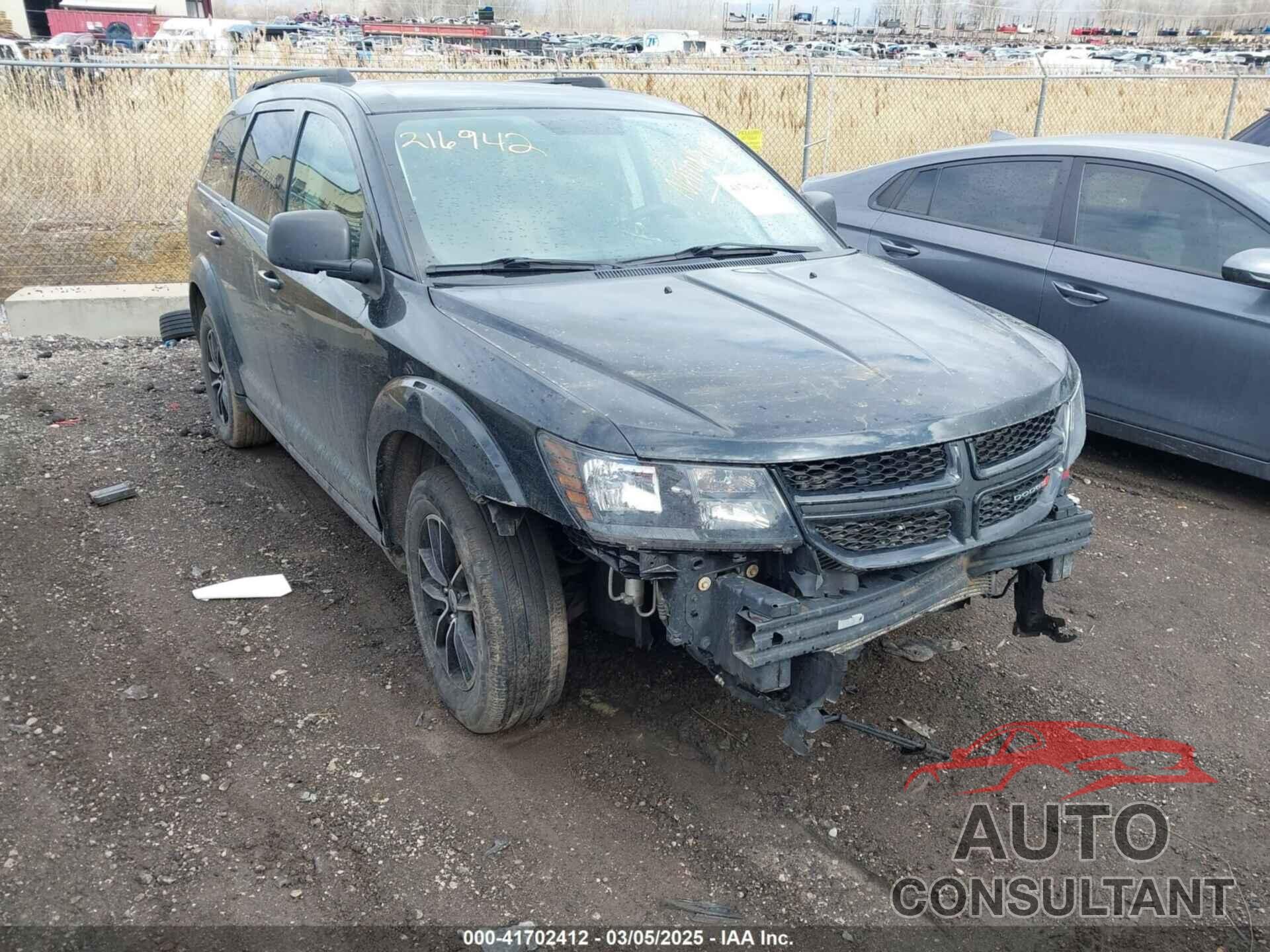 DODGE JOURNEY 2018 - 3C4PDCAB0JT216942