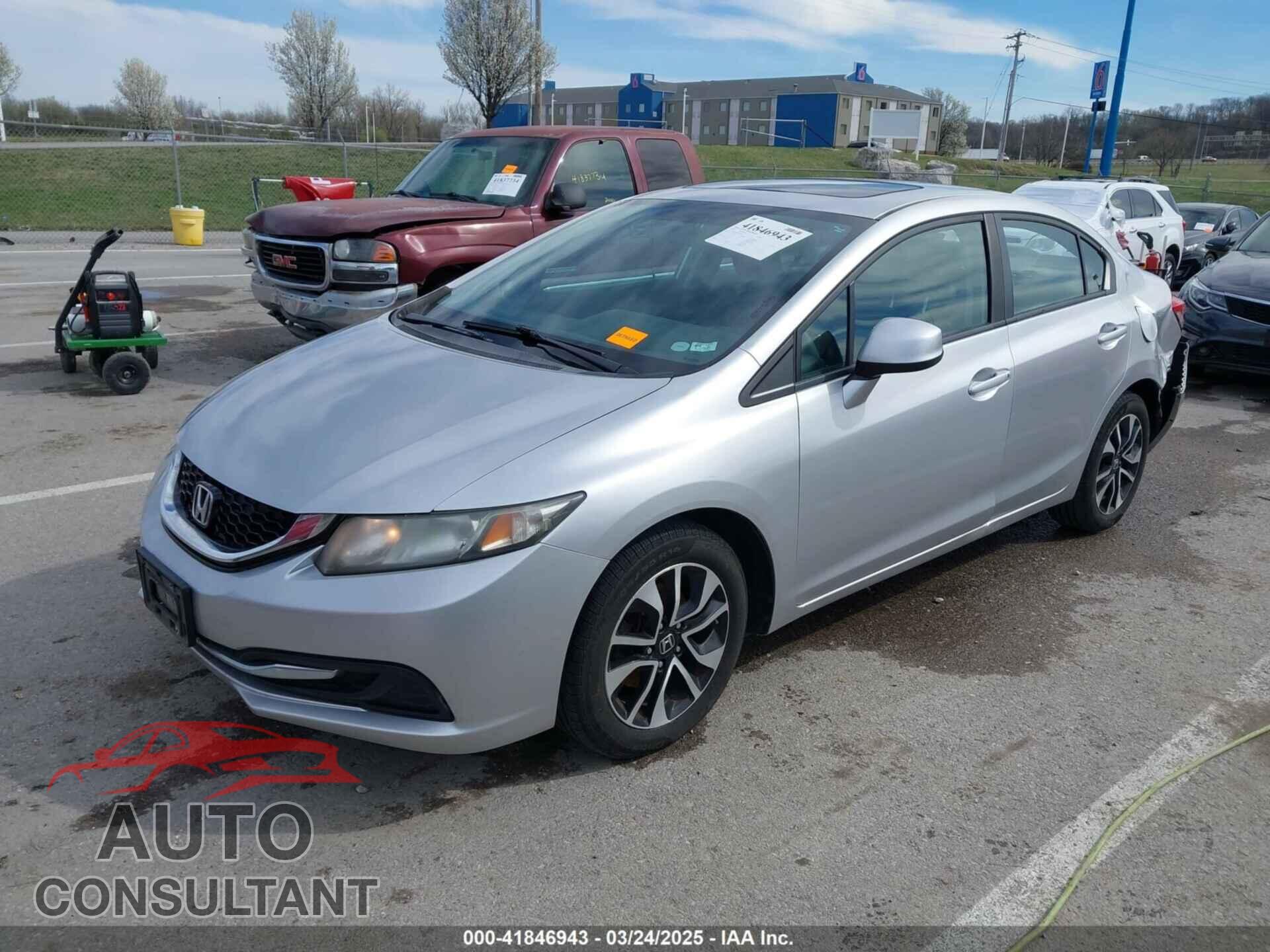 HONDA CIVIC 2013 - 19XFB2F86DE033675