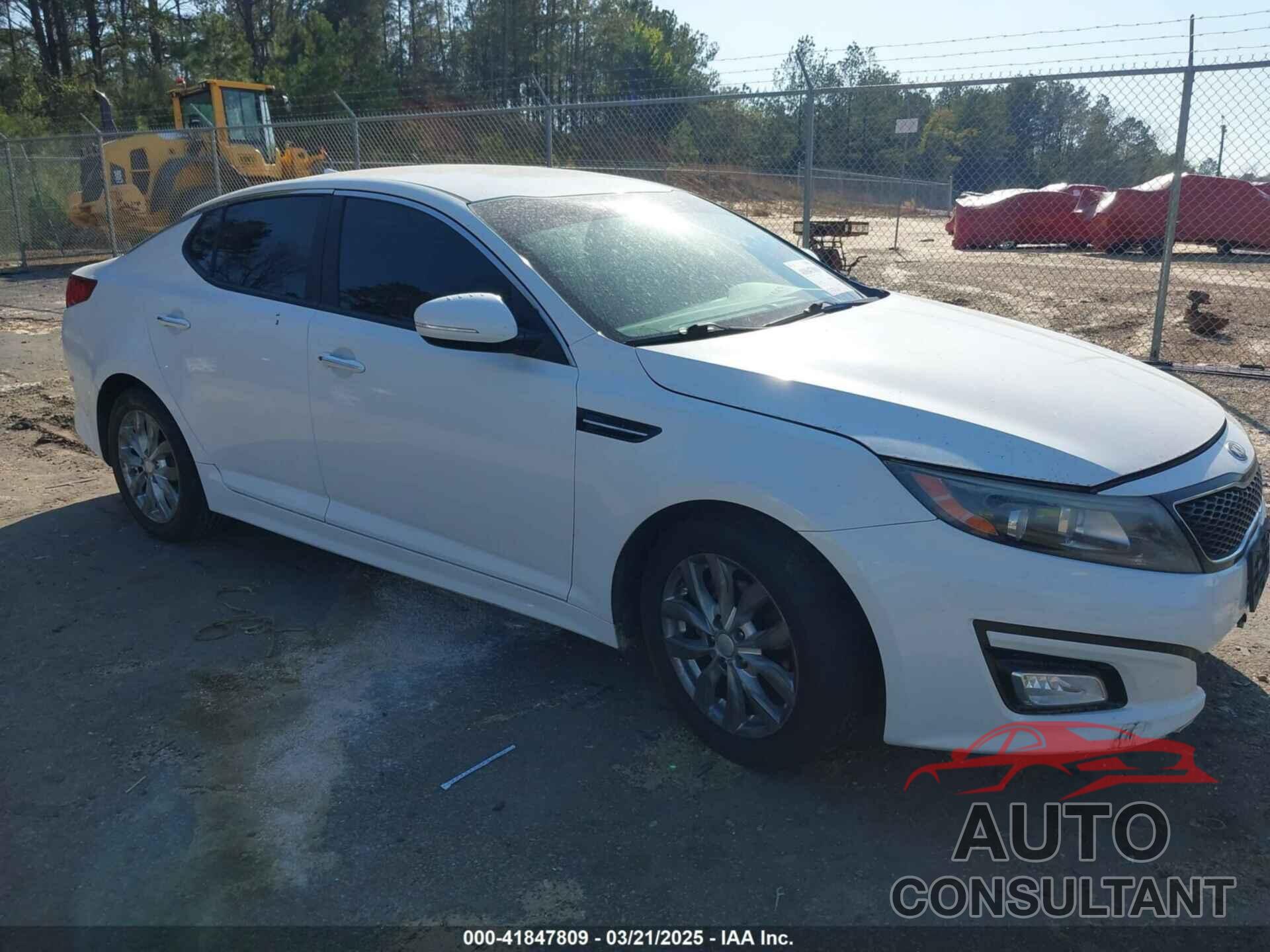 KIA OPTIMA 2015 - 5XXGN4A75FG405720