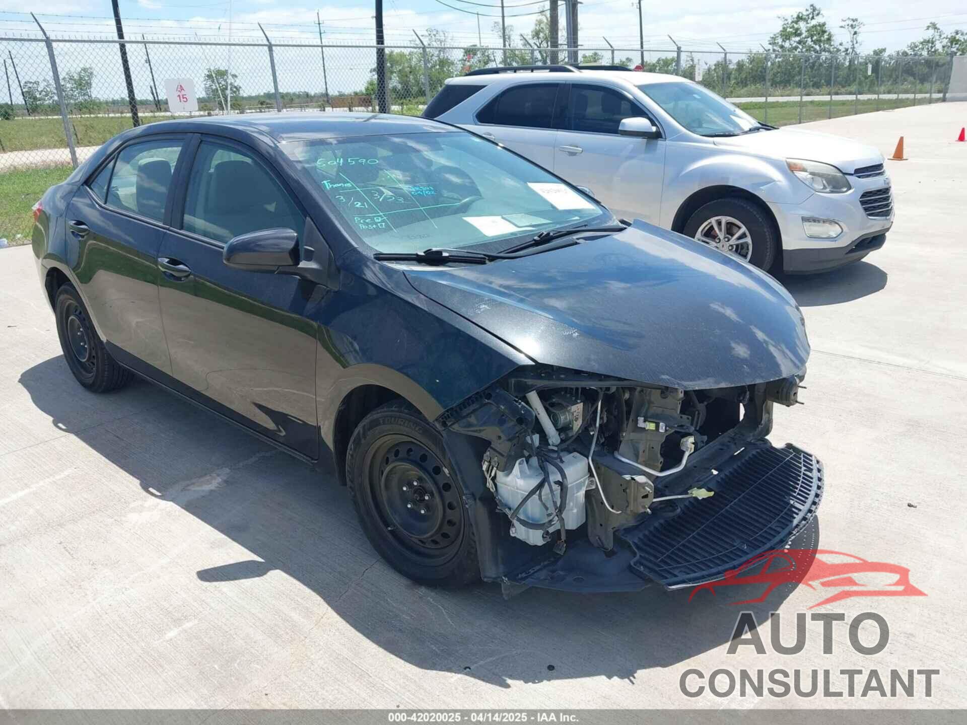 TOYOTA COROLLA 2016 - 5YFBURHE3GP382624