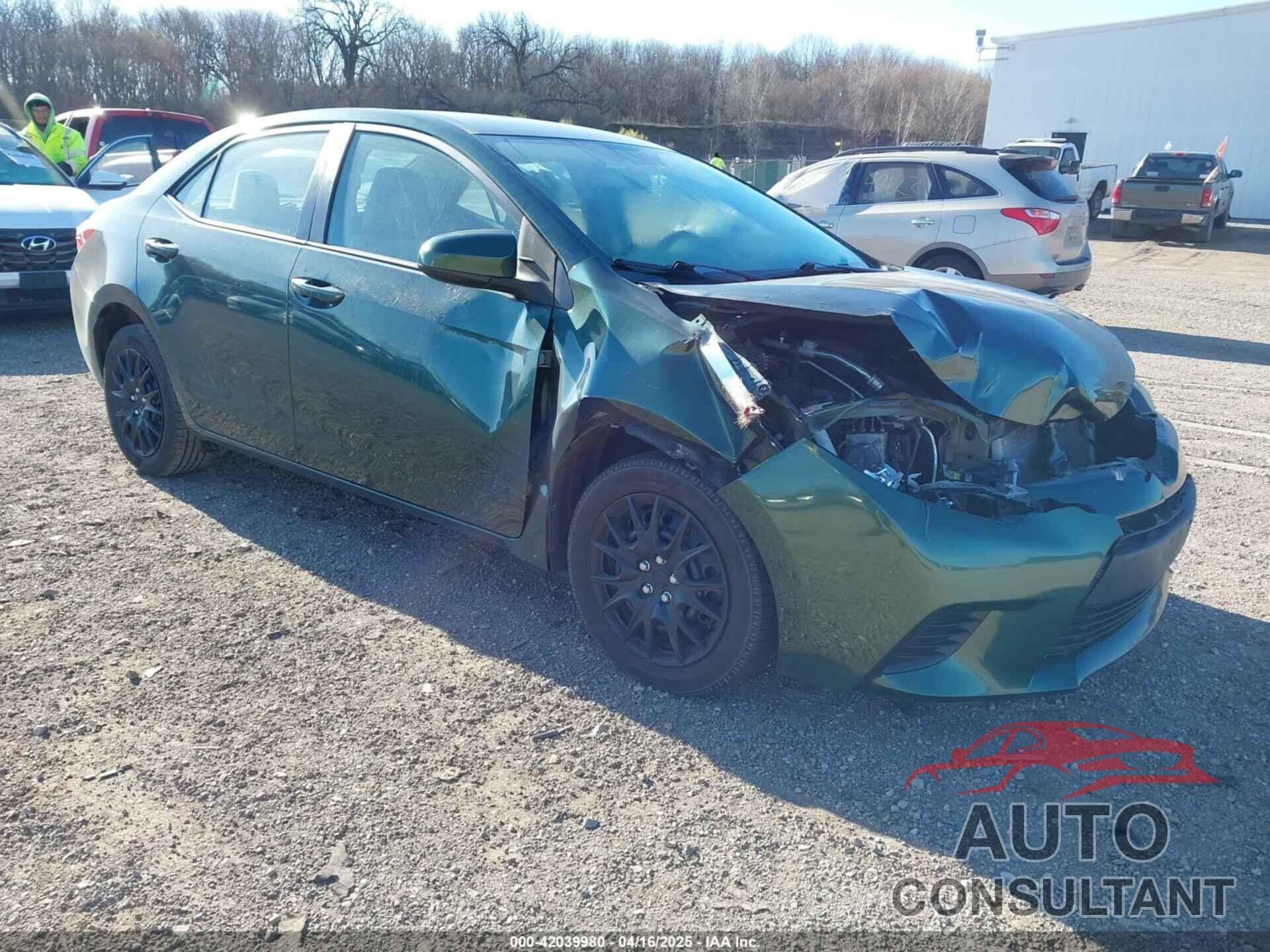 TOYOTA COROLLA 2014 - 5YFBURHE8EP070439