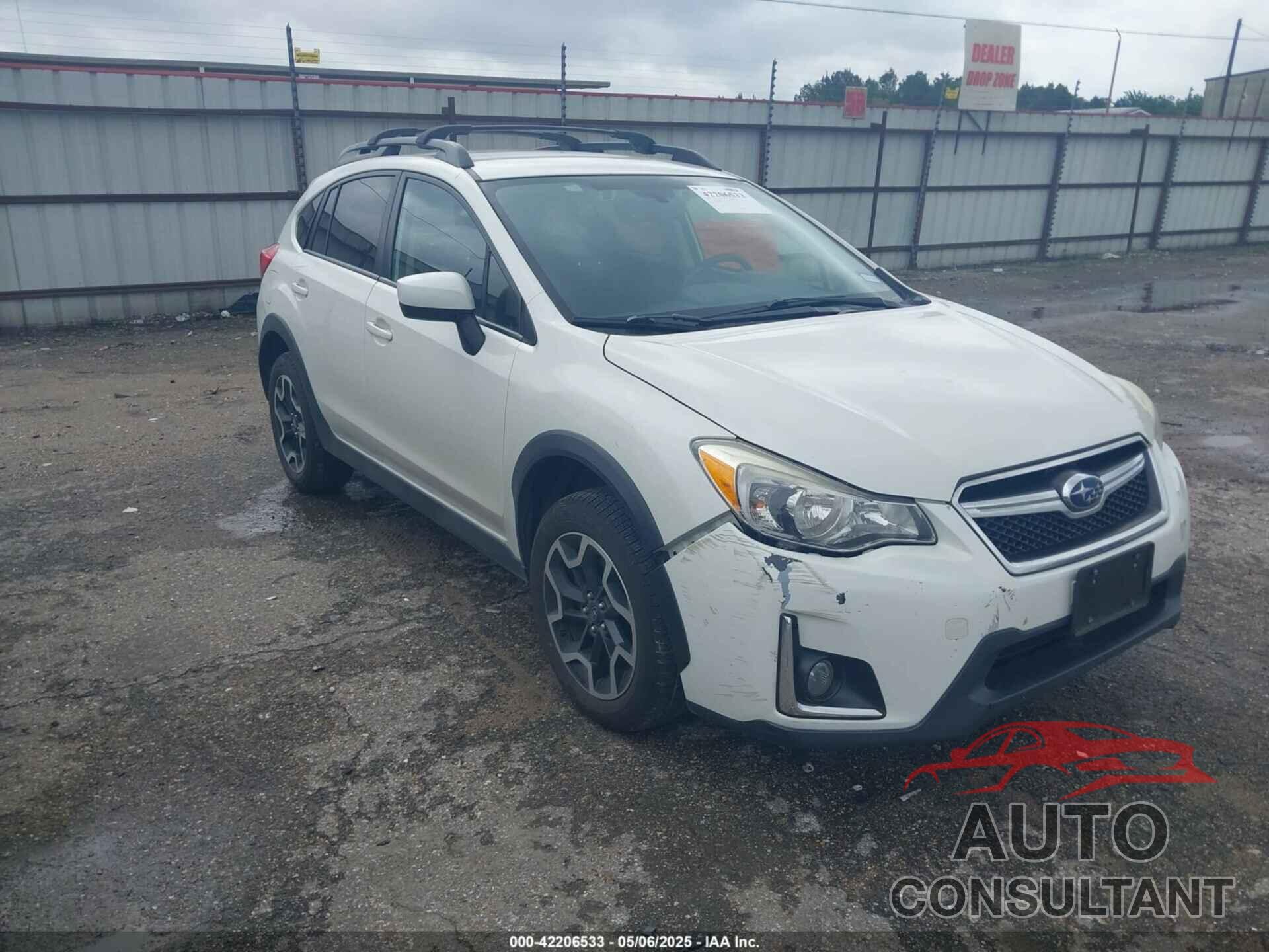 SUBARU CROSSTREK 2017 - JF2GPADC8H8209912