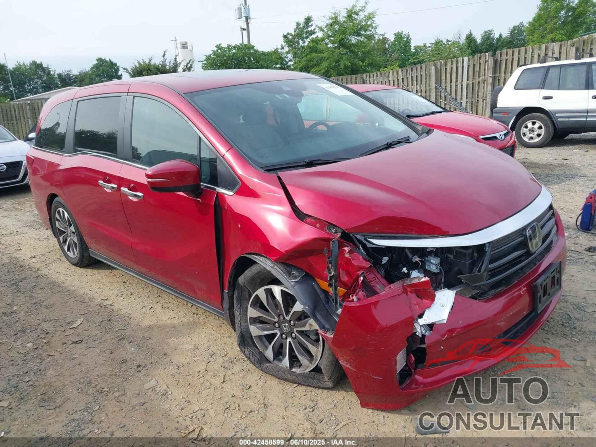 HONDA ODYSSEY 2022 - 5FNRL6H73NB019542