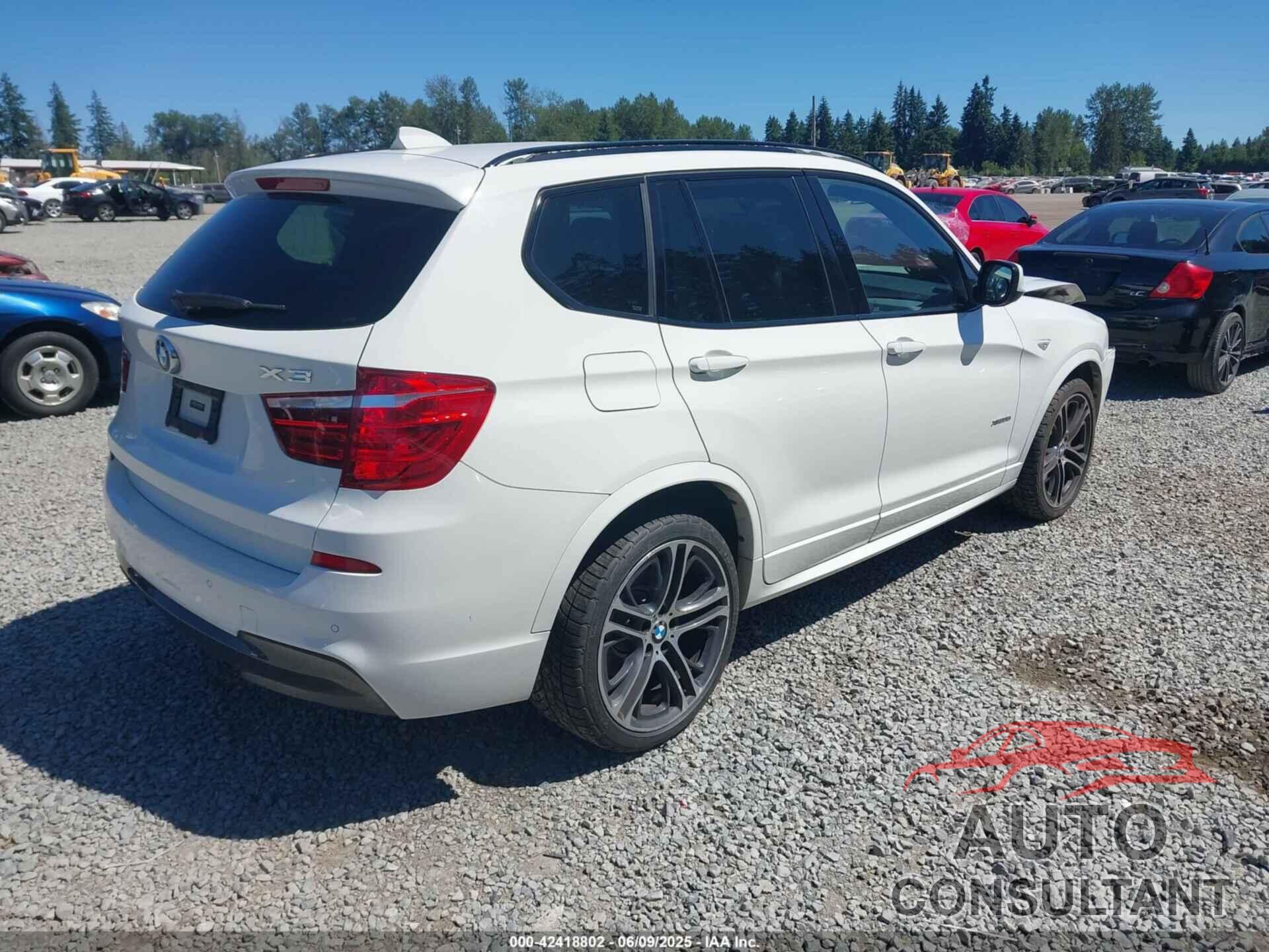 BMW X3 2011 - 5UXWX7C54BL732315