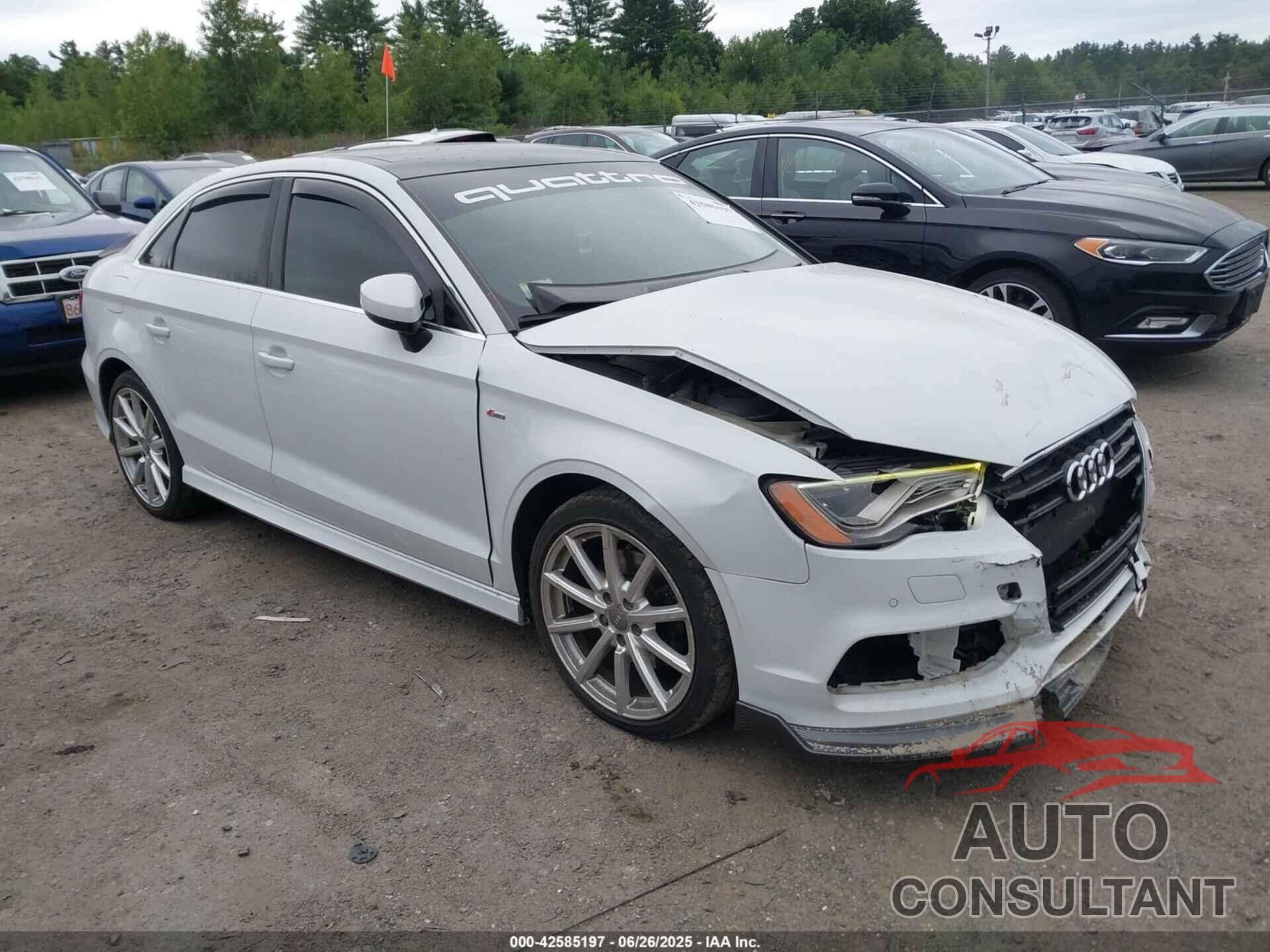 AUDI A3 2015 - WAUKFGFF7F1081557