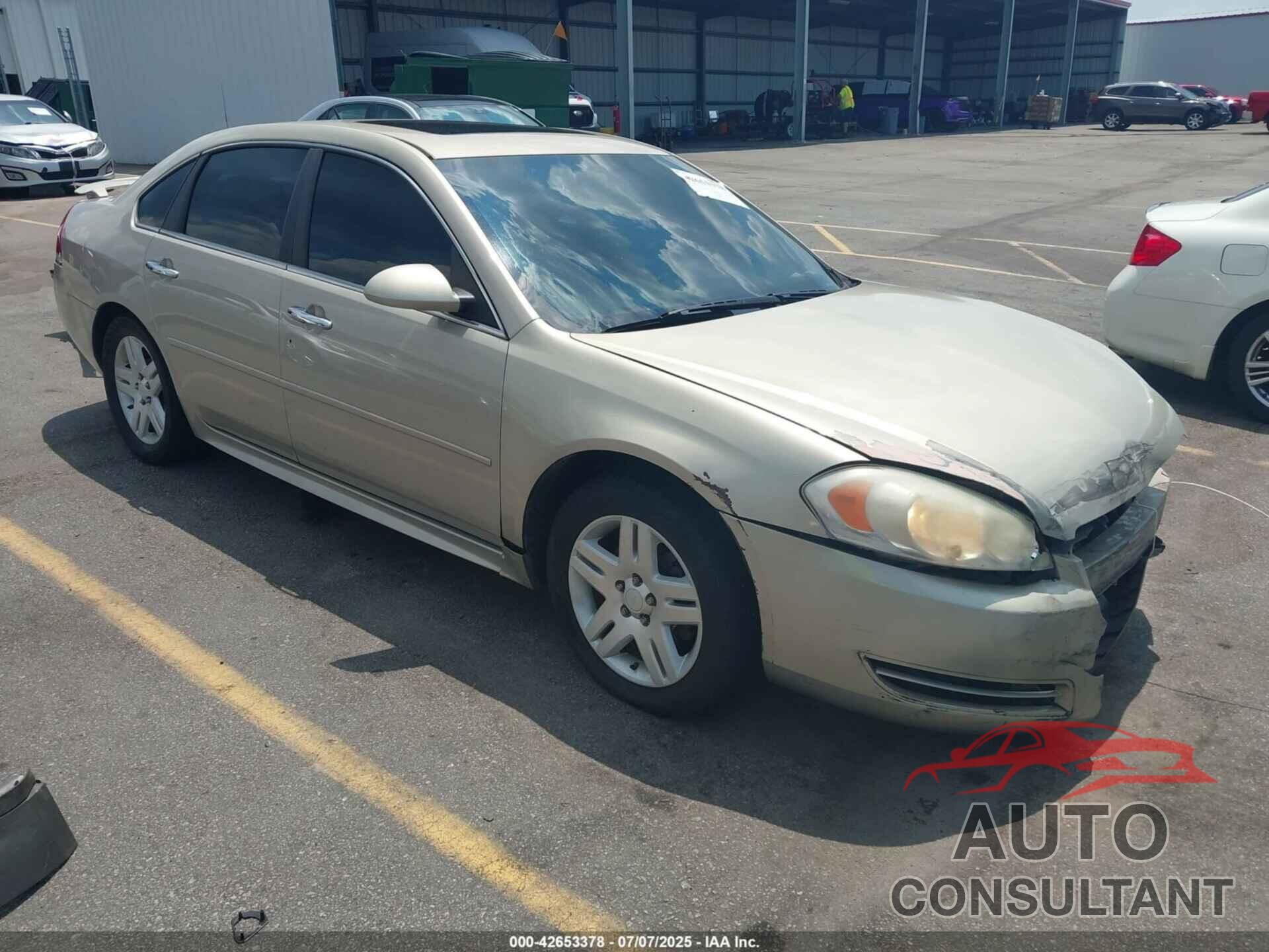 CHEVROLET IMPALA 2012 - 2G1WC5E34C1105059