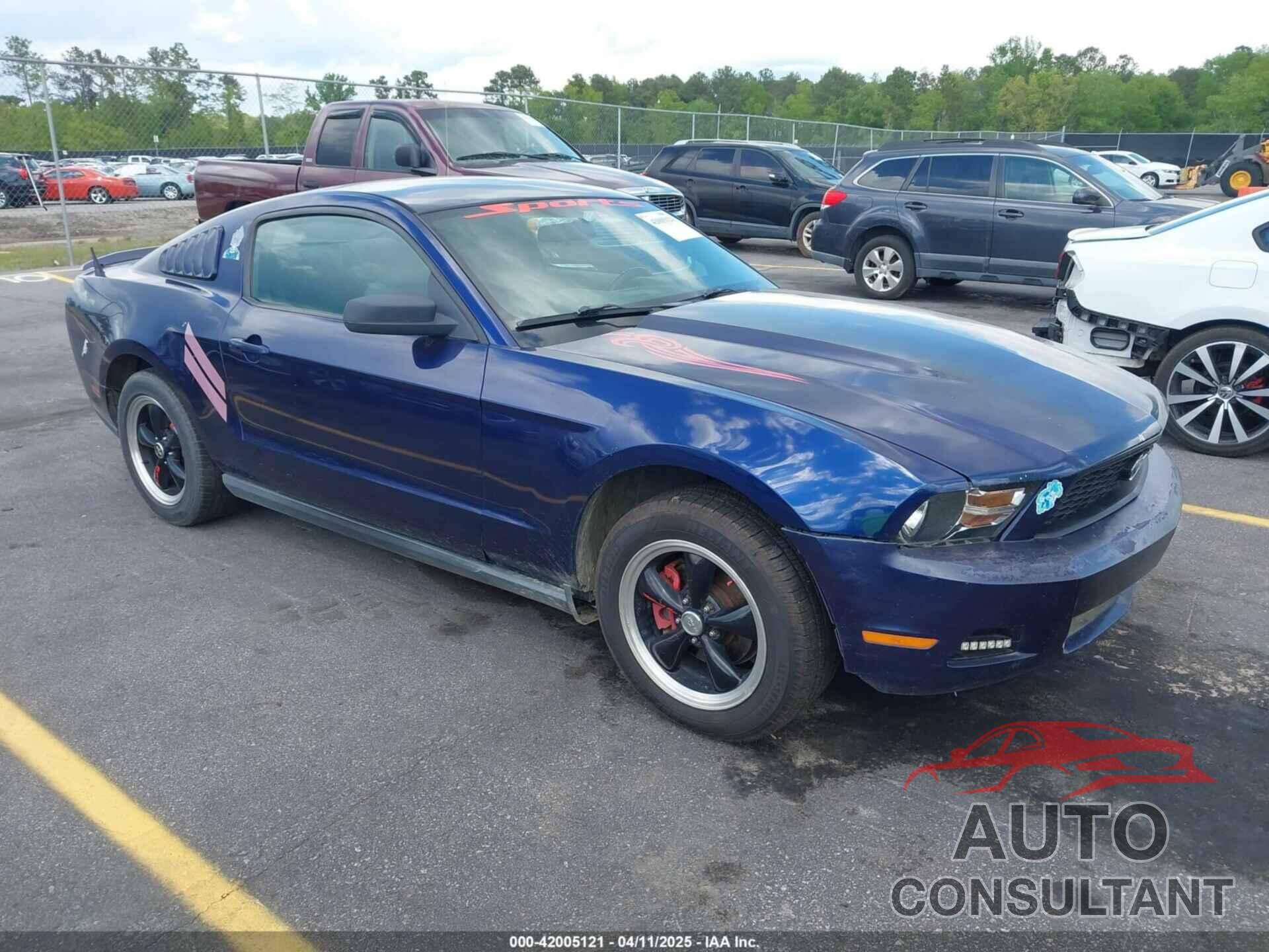 FORD MUSTANG 2010 - 1ZVBP8AN6A5158017
