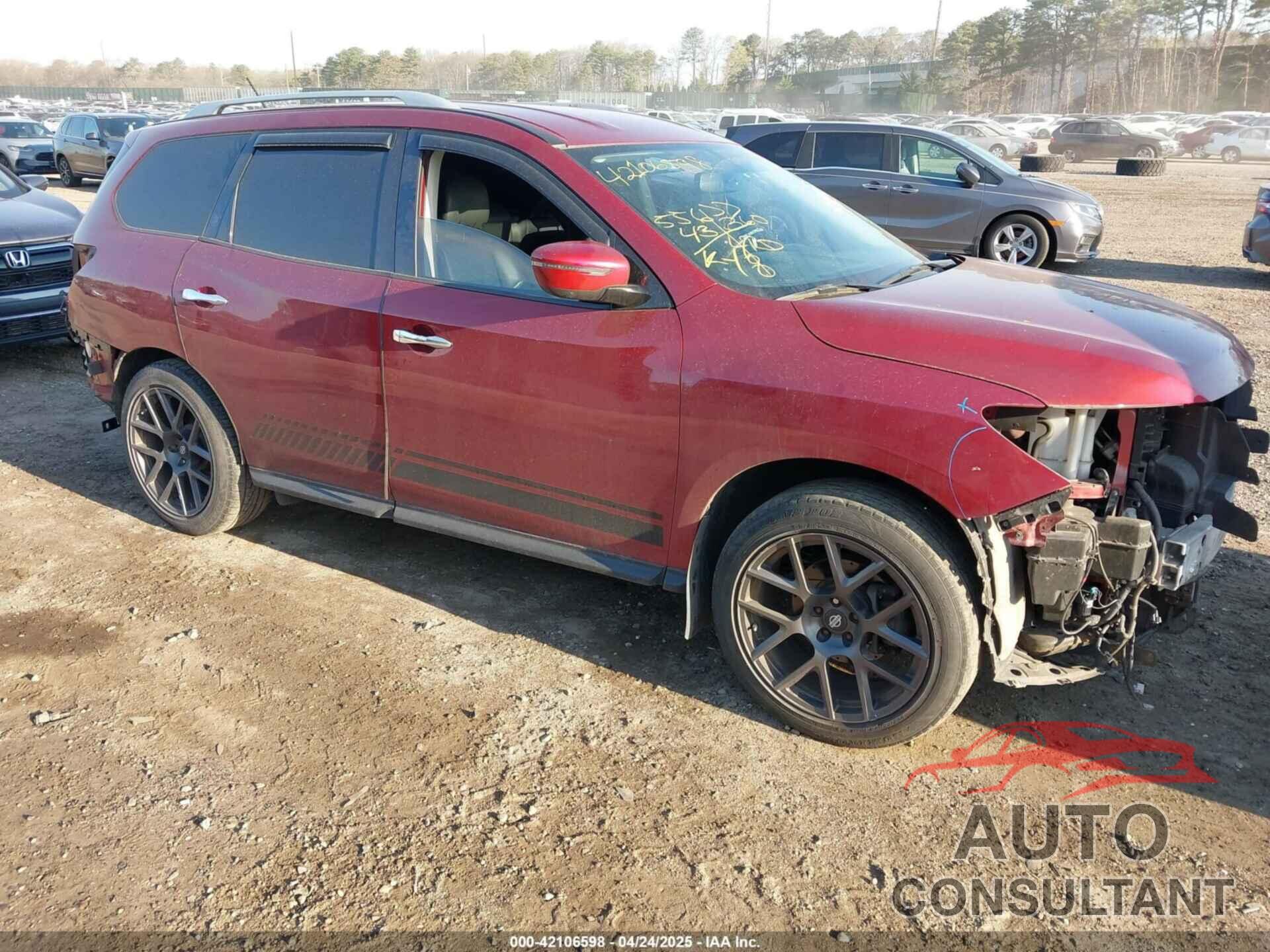 NISSAN PATHFINDER 2018 - 5N1DR2MM6JC640046
