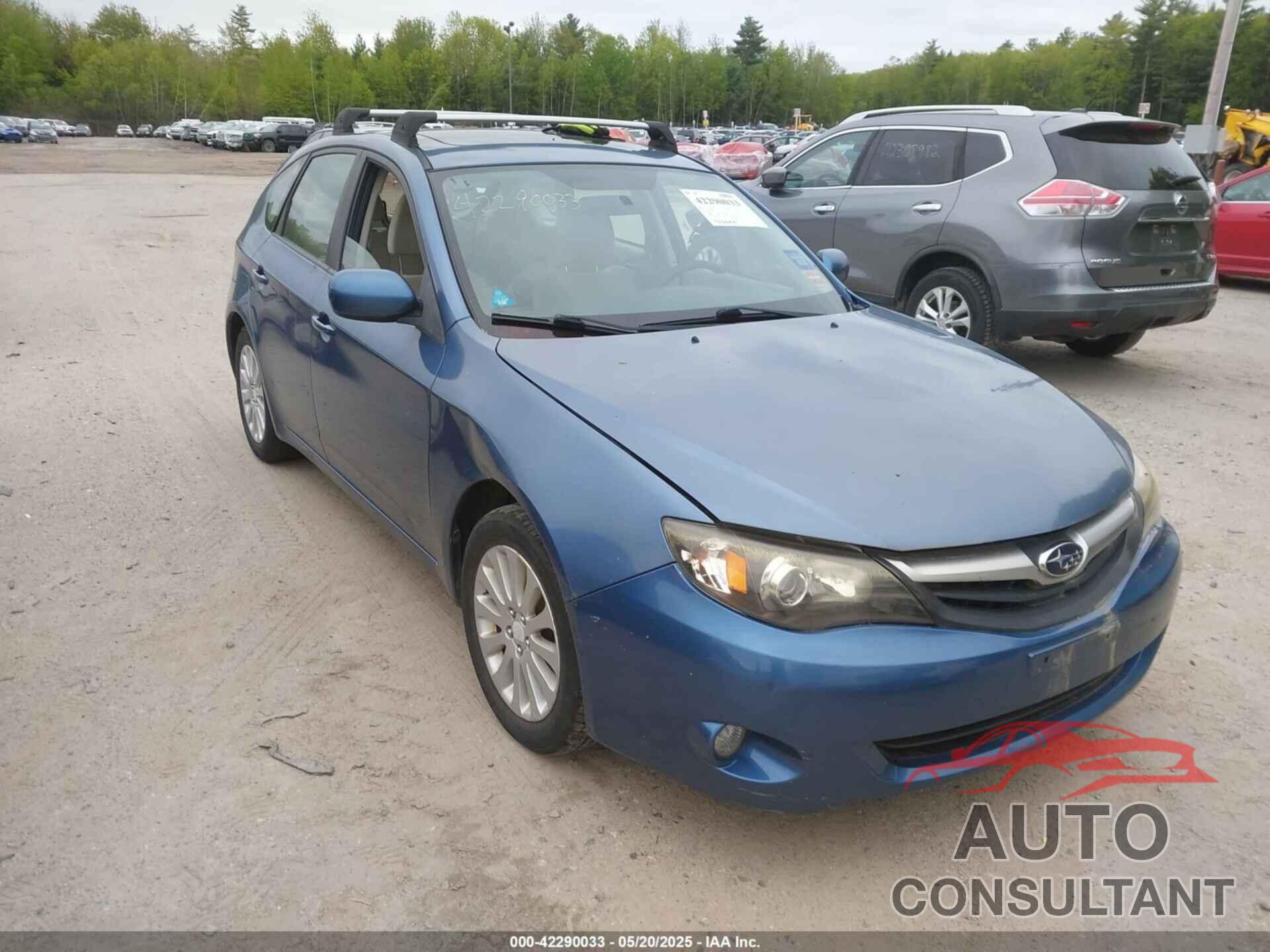 SUBARU IMPREZA 2010 - JF1GH6B64AH816620