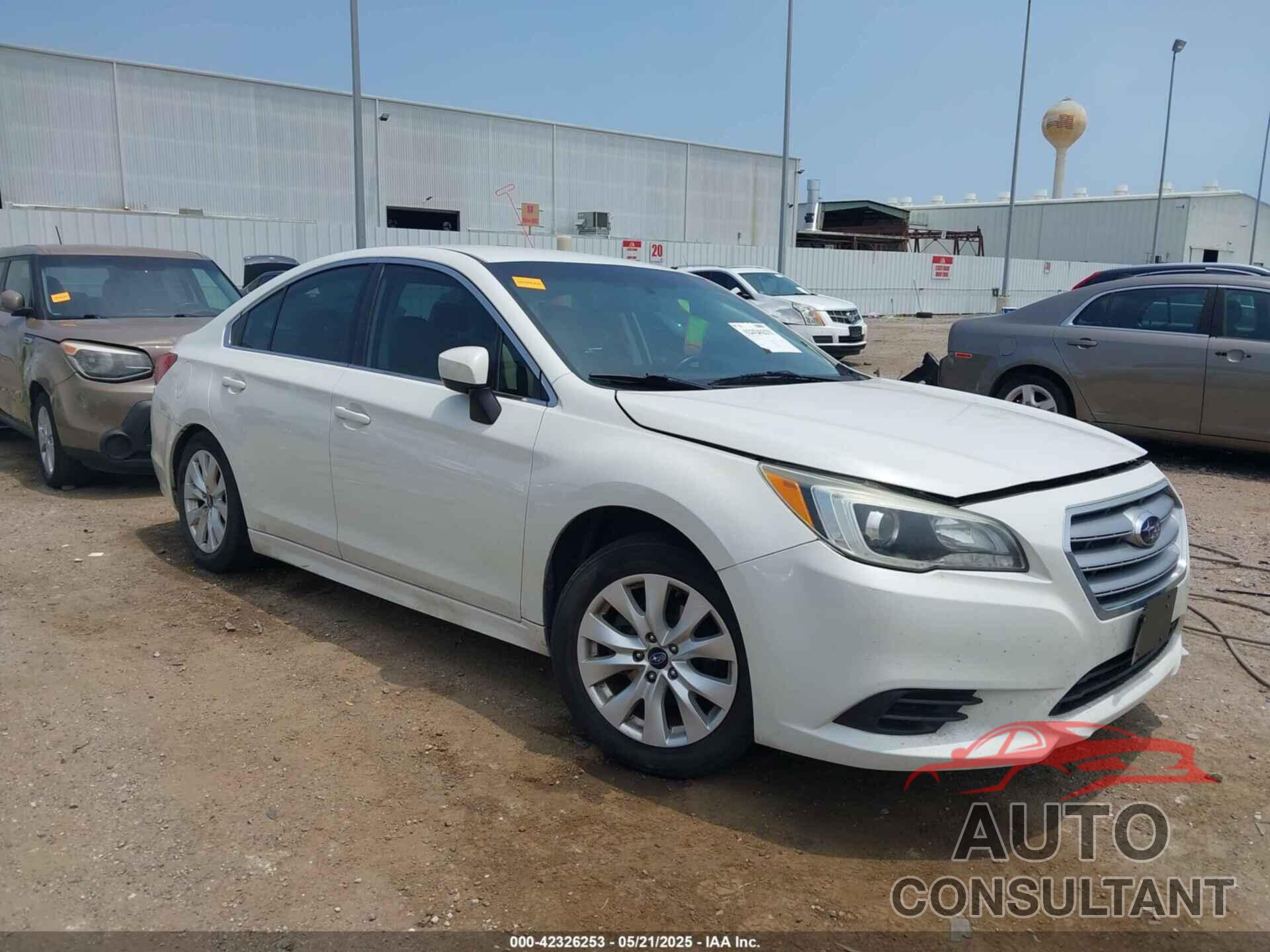 SUBARU LEGACY 2016 - 4S3BNBC63G3040569