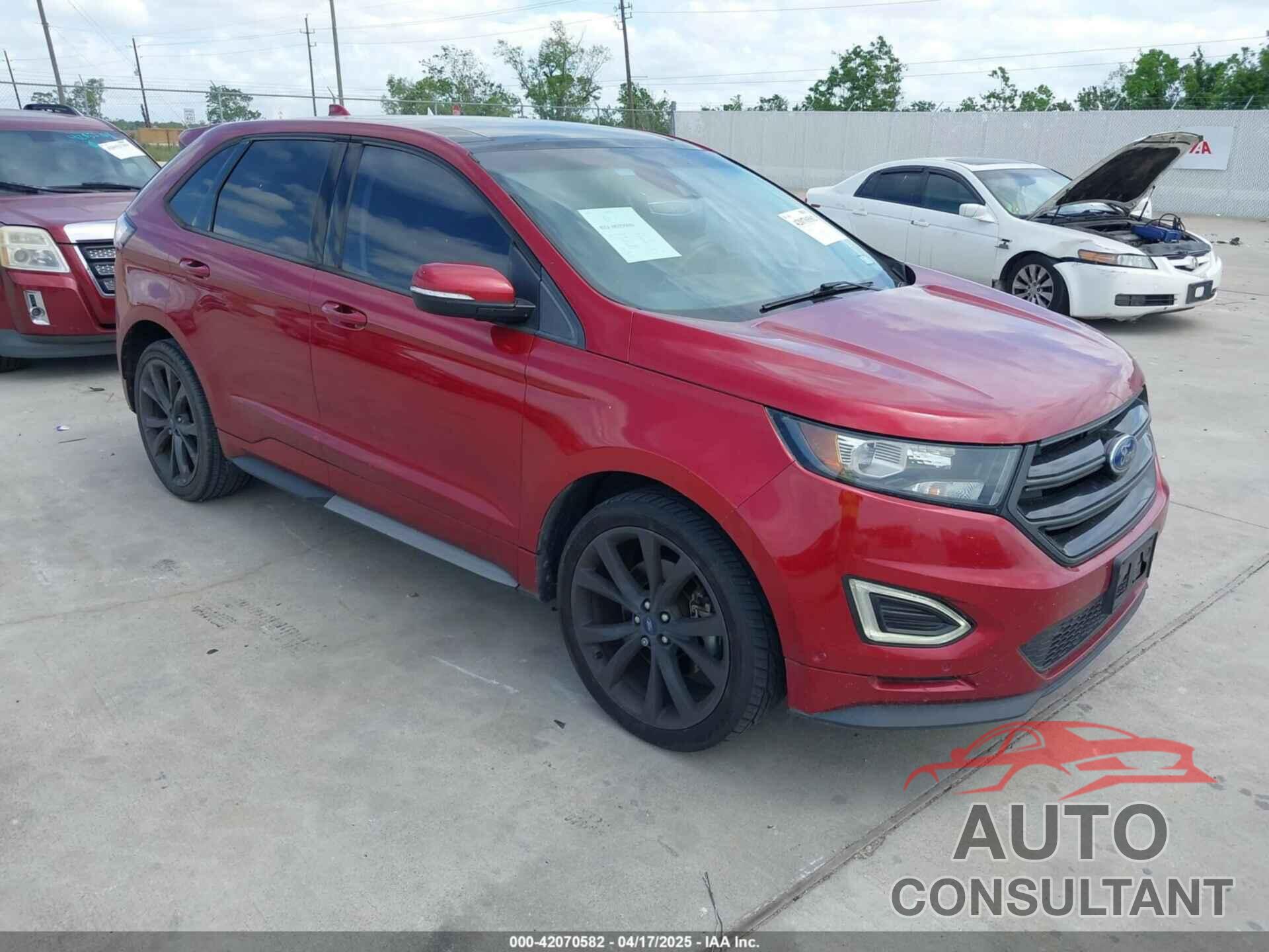 FORD EDGE 2015 - 2FMTK4AP8FBB30654
