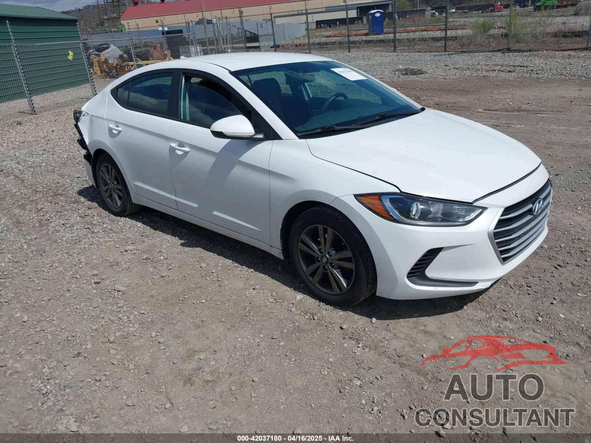HYUNDAI ELANTRA 2017 - 5NPD84LF8HH116465
