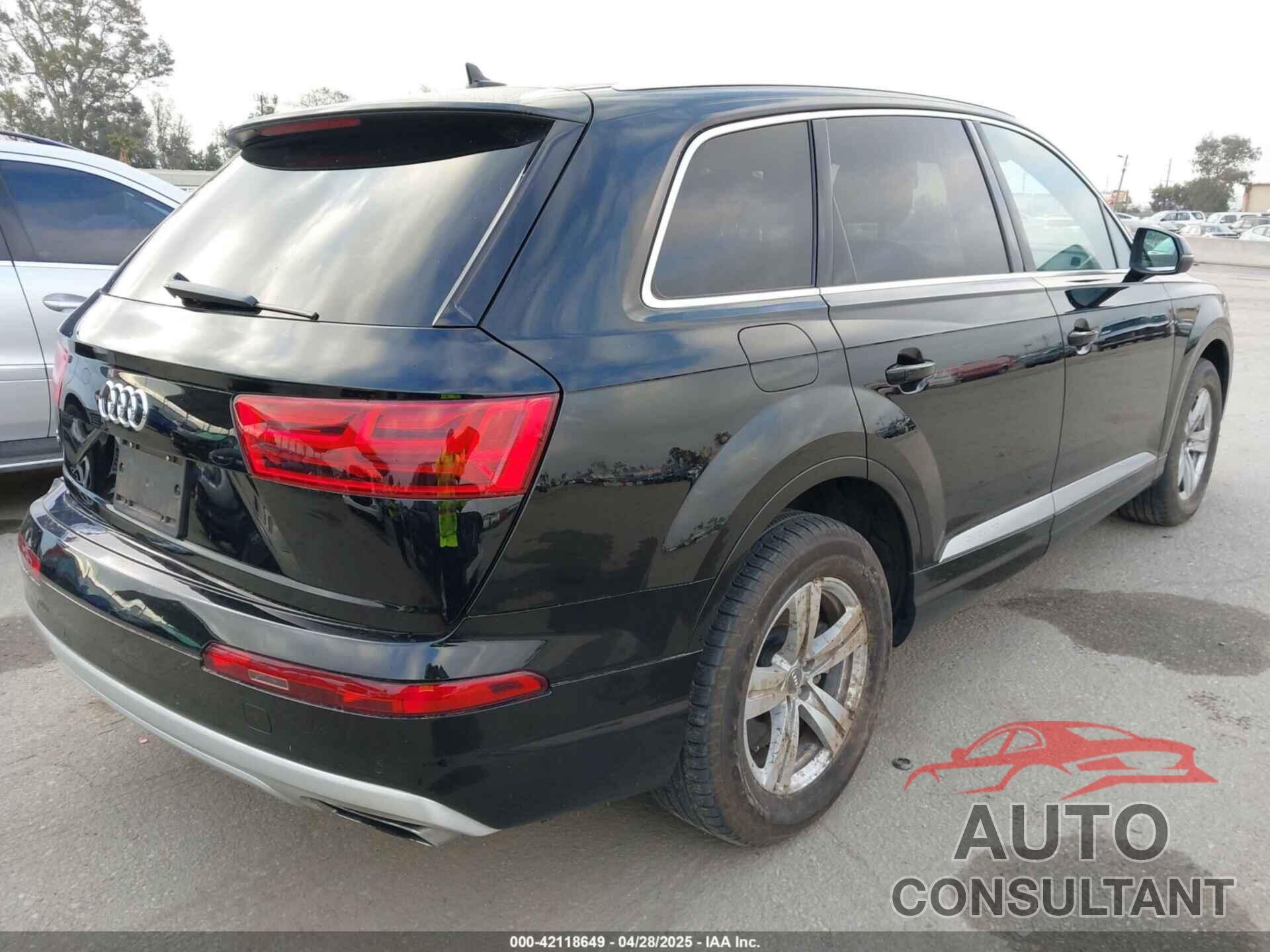 AUDI Q7 2019 - WA1AHAF73KD022295