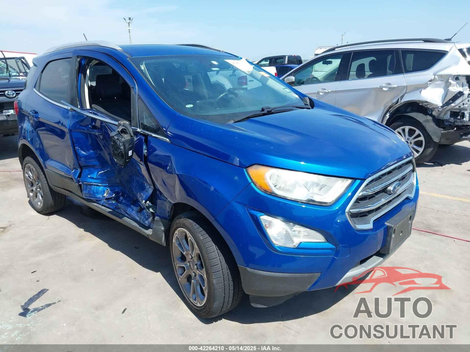 FORD ECOSPORT 2019 - MAJ6S3KL0KC260936