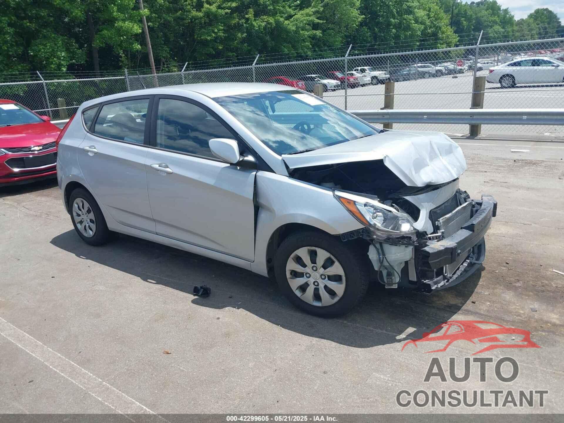 HYUNDAI ACCENT 2016 - KMHCT5AE3GU242307
