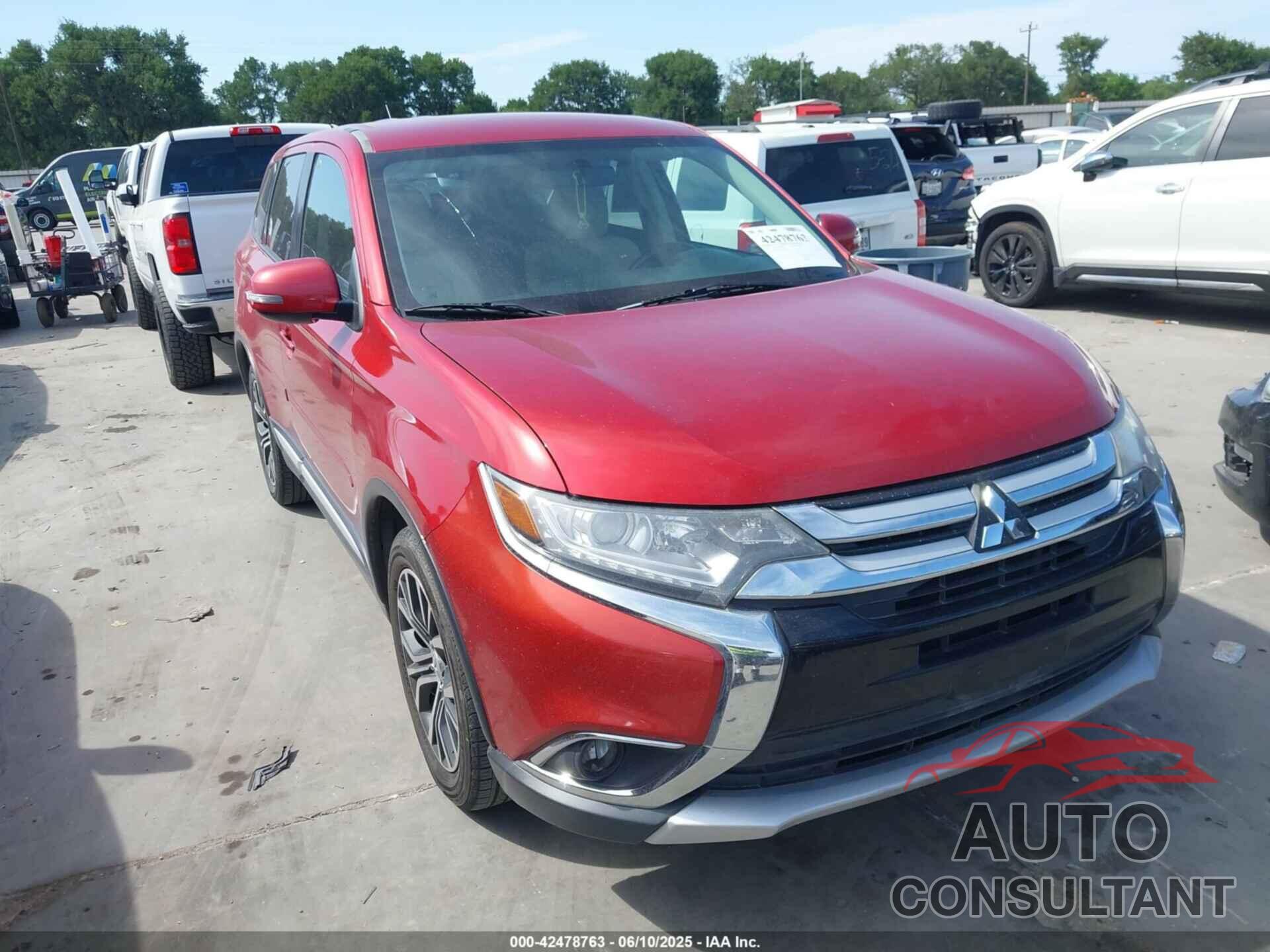 MITSUBISHI OUTLANDER 2016 - JA4AD3A36GZ003780