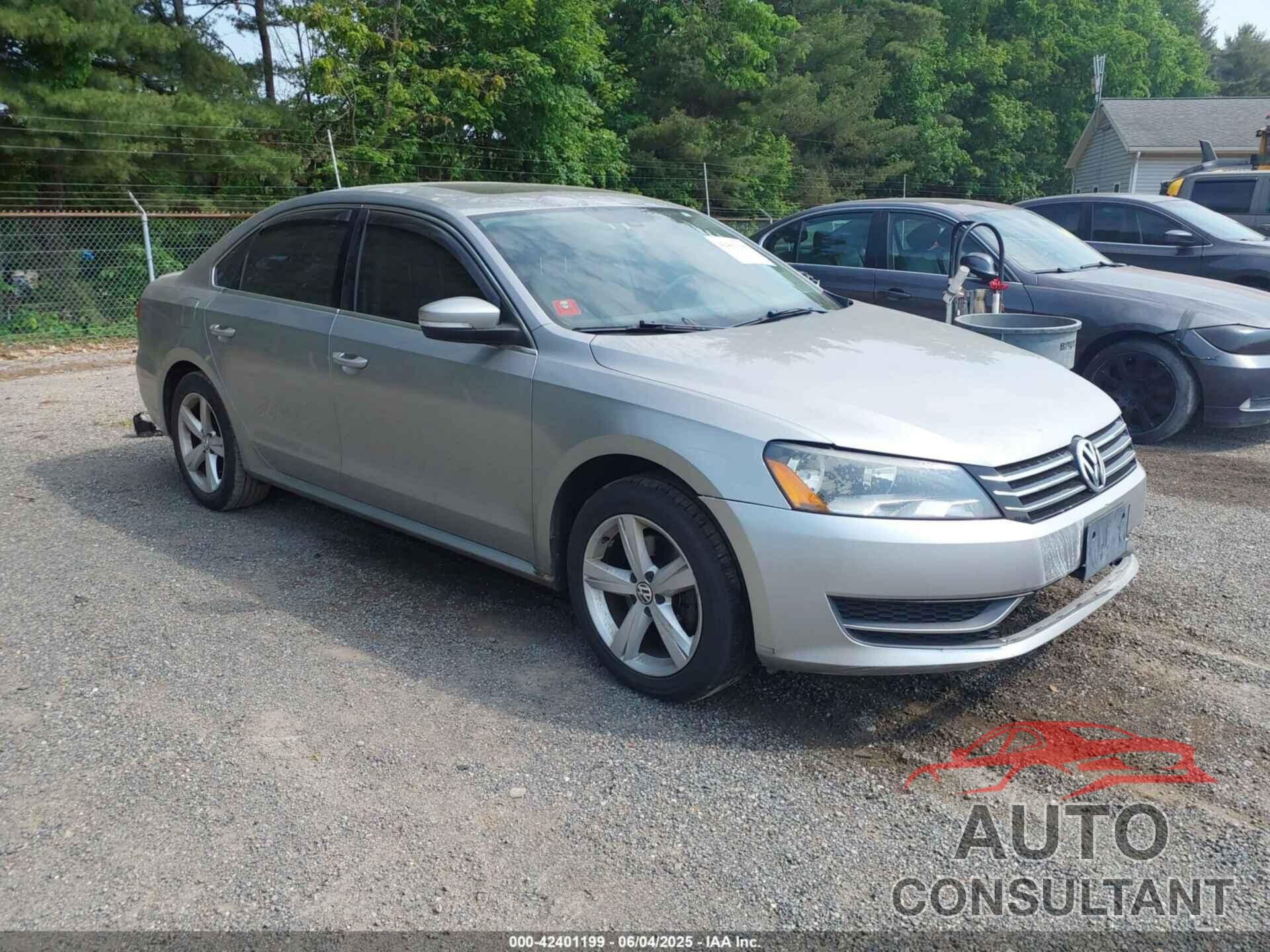 VOLKSWAGEN PASSAT 2013 - 1VWBP7A37DC116416