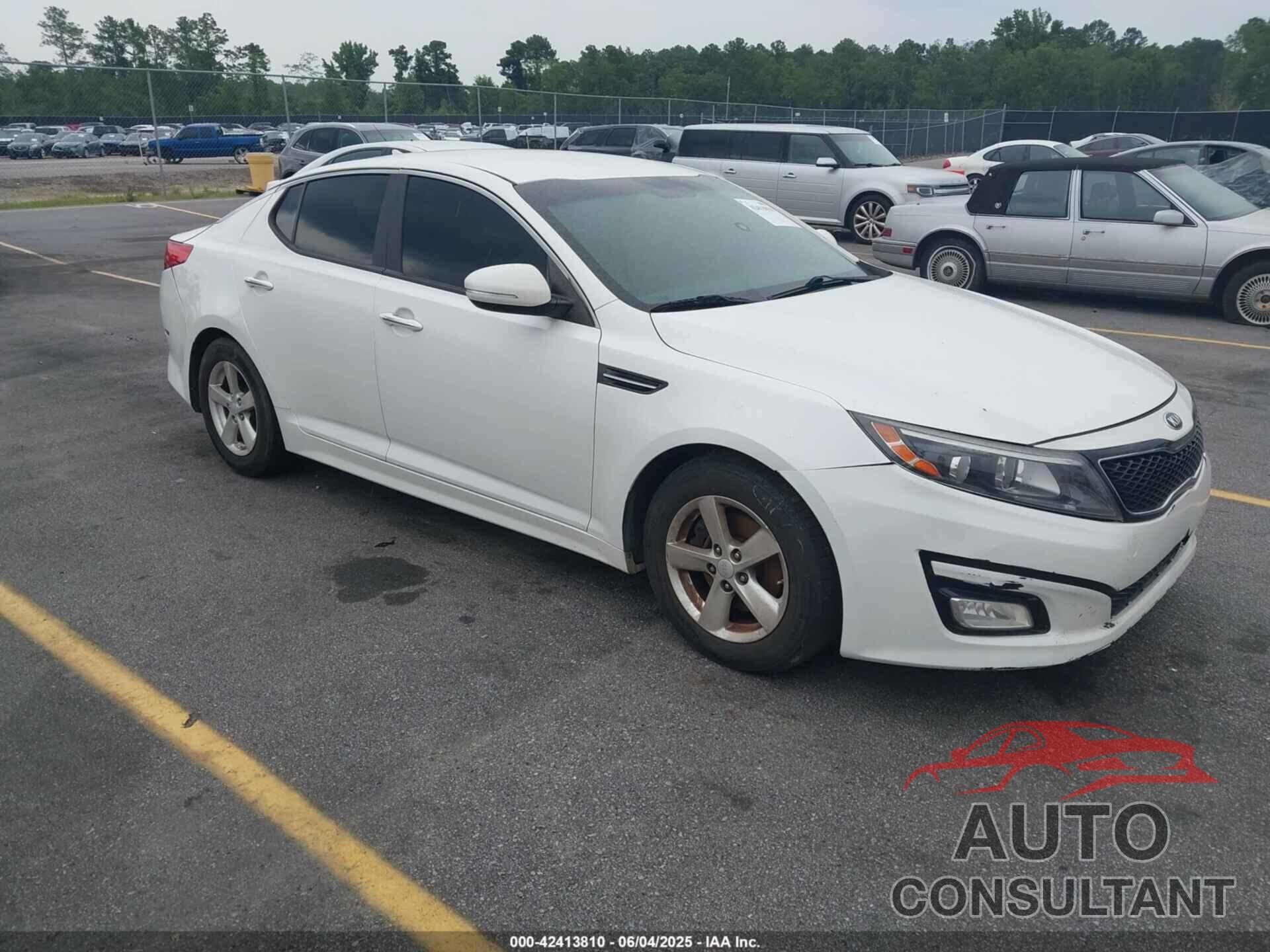 KIA OPTIMA 2015 - KNAGM4A77F5648515