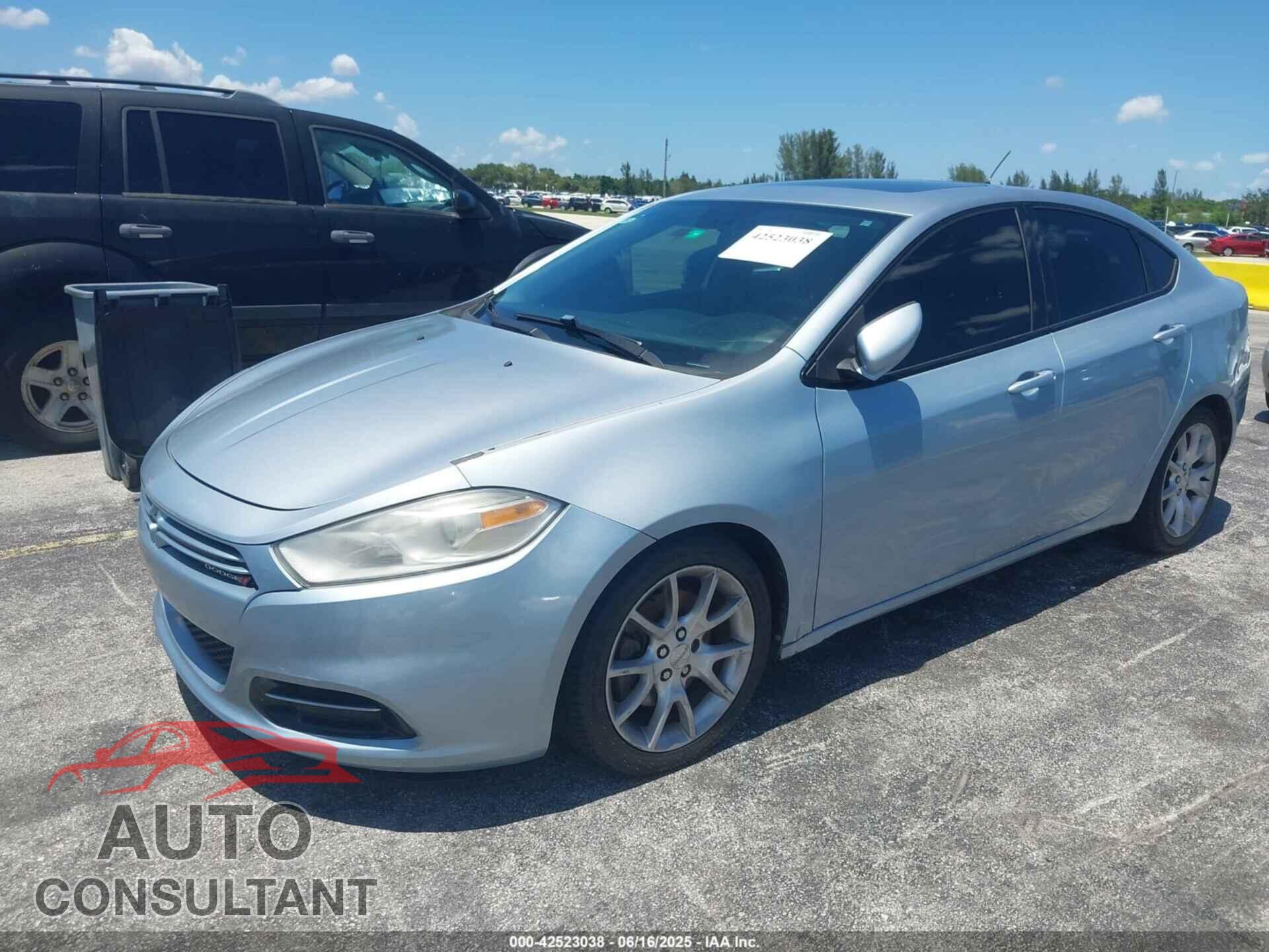 DODGE DART 2013 - 1C3CDFBA7DD268783