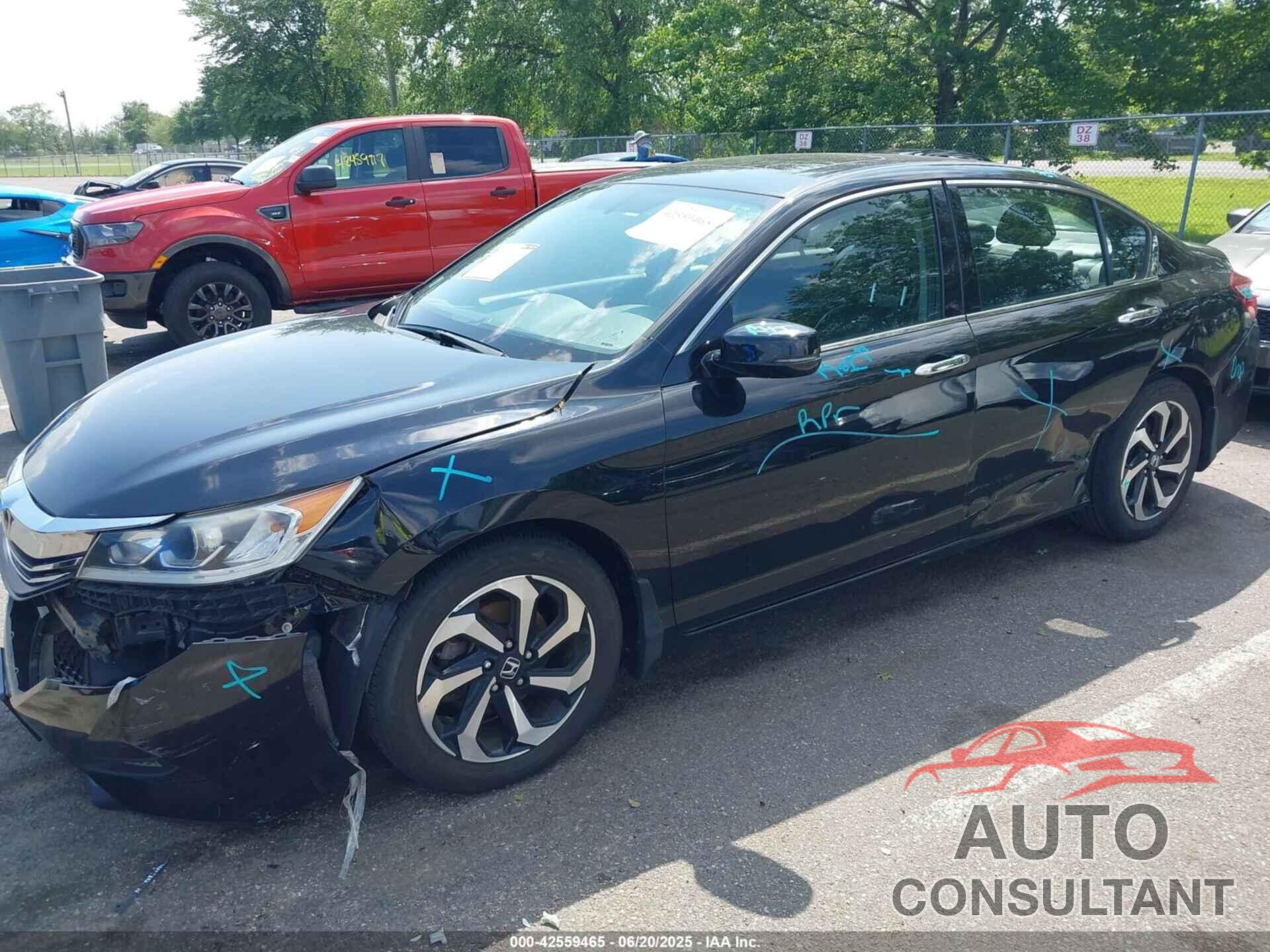 HONDA ACCORD 2017 - 1HGCR3F8XHA037758