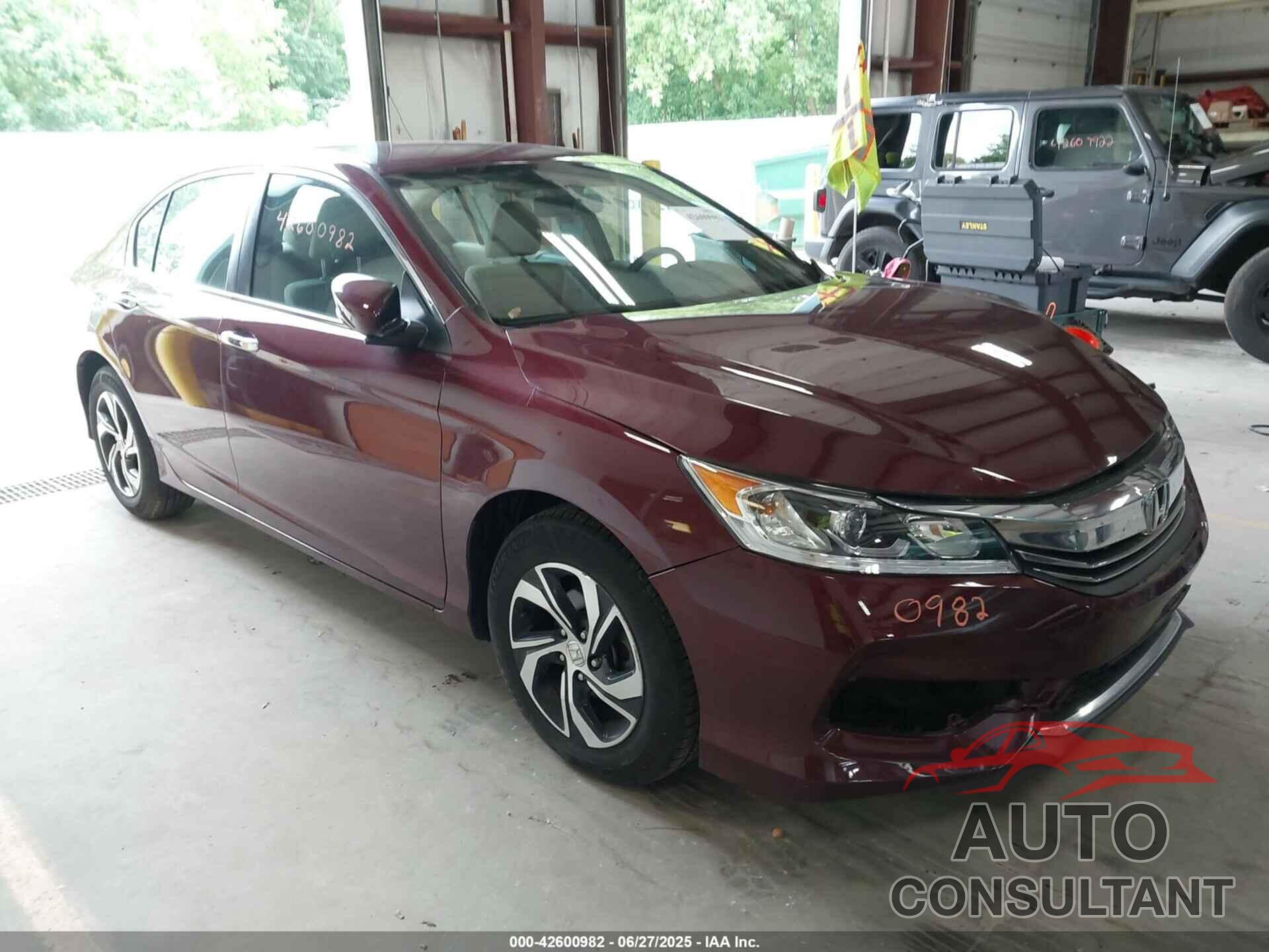 HONDA ACCORD 2017 - 1HGCR2F33HA164222