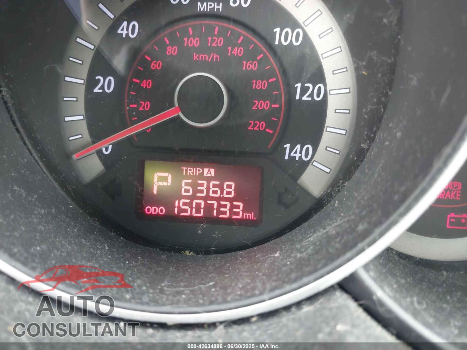 KIA FORTE 2010 - KNAFT4A20A5855145