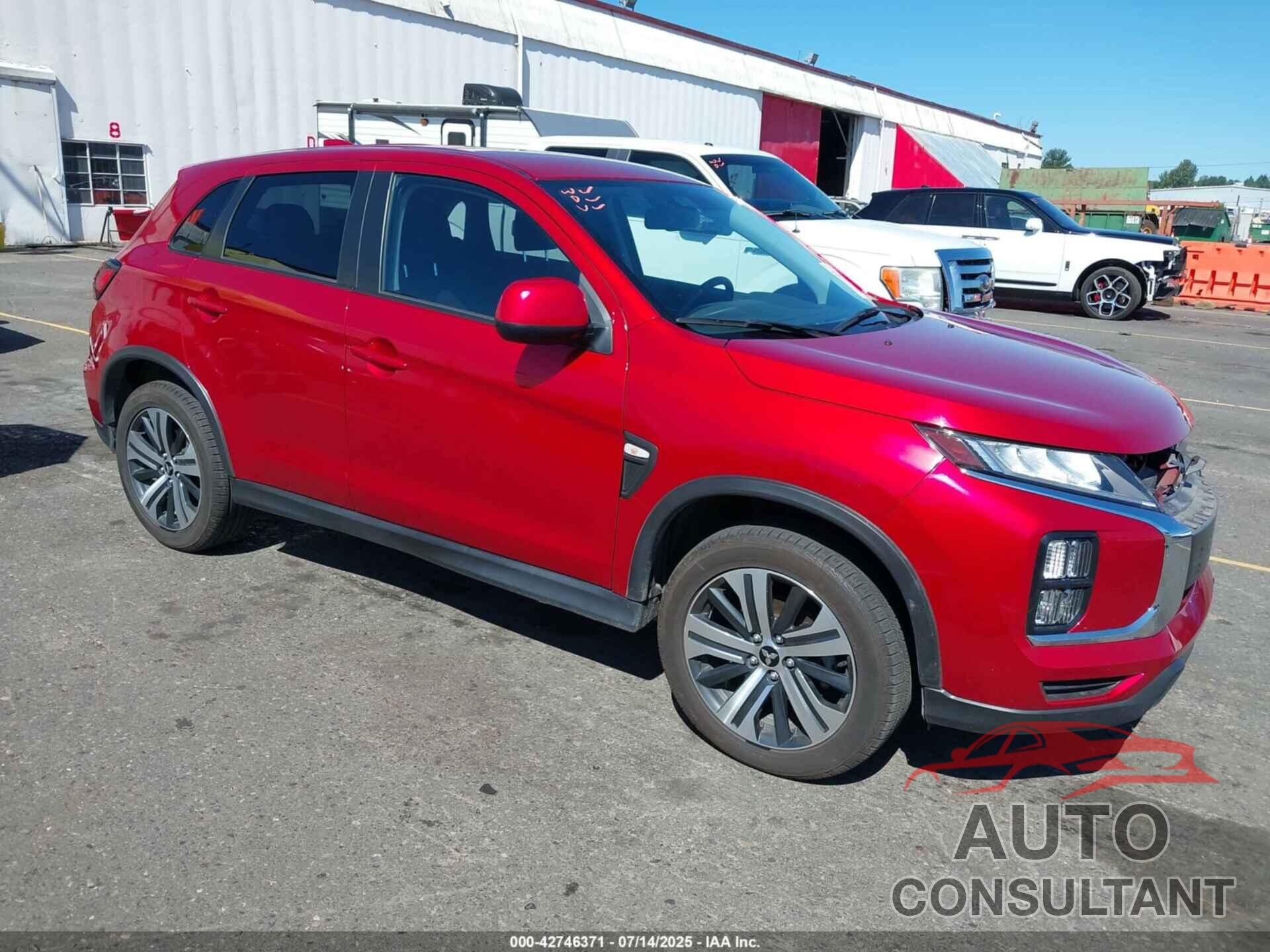 MITSUBISHI OUTLANDER SPORT 2022 - JA4APUAU4NU019623