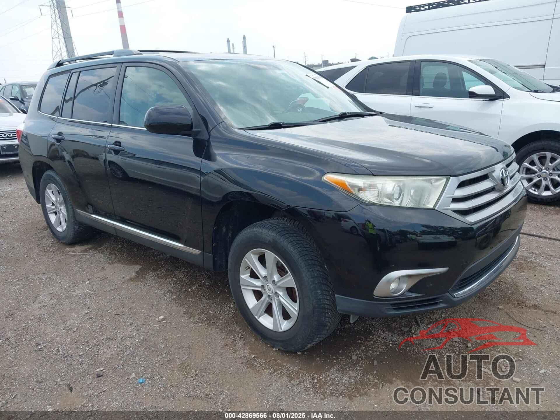 TOYOTA HIGHLANDER 2011 - 5TDZK3EH4BS041135