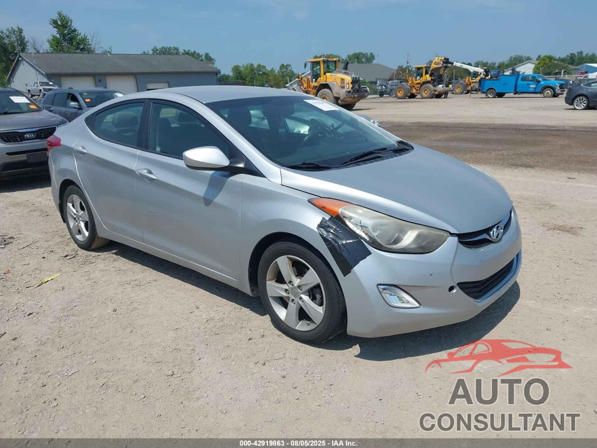 HYUNDAI ELANTRA 2013 - 5NPDH4AE1DH223605