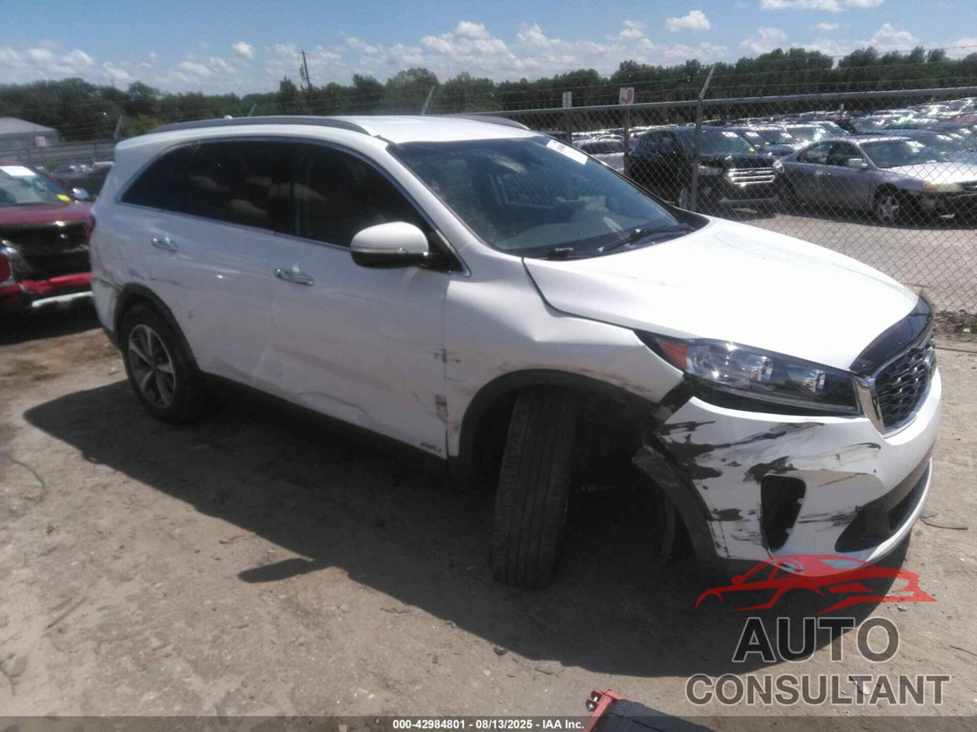 KIA SORENTO 2019 - 5XYPHDA57KG477885