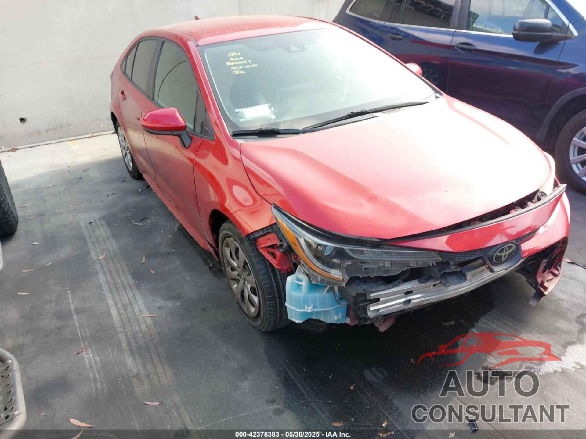 TOYOTA COROLLA 2020 - 5YFEPRAE1LP054689
