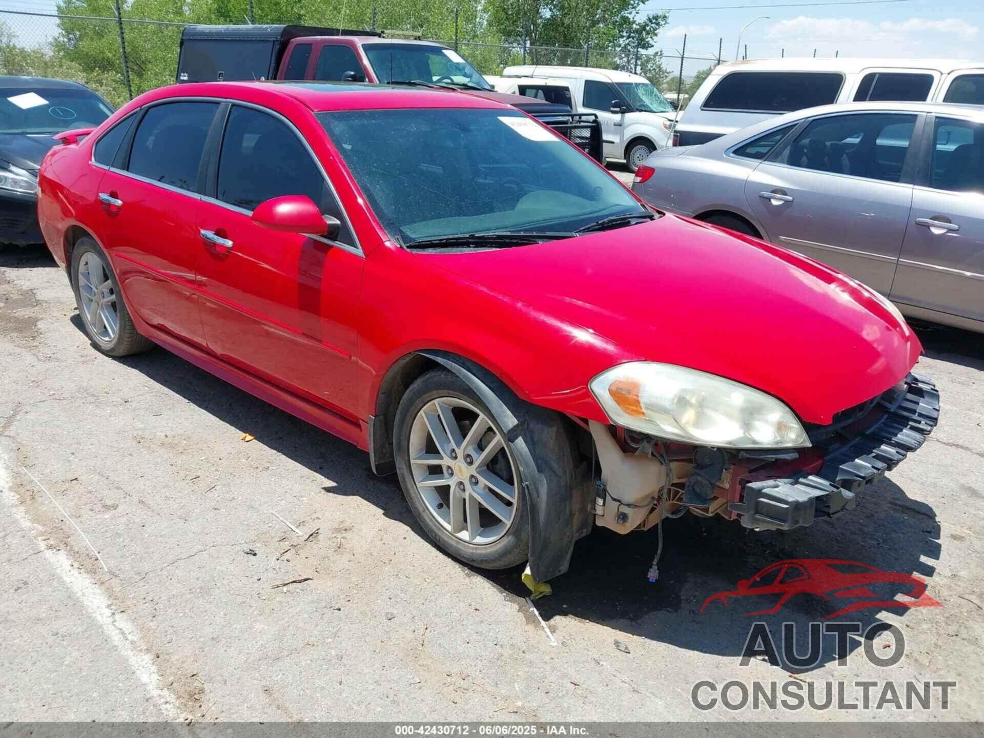 CHEVROLET IMPALA 2012 - 2G1WC5E30C1110940